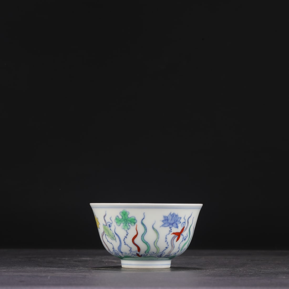 An Exquisite Doucai Flower Pattern Bowl - 6