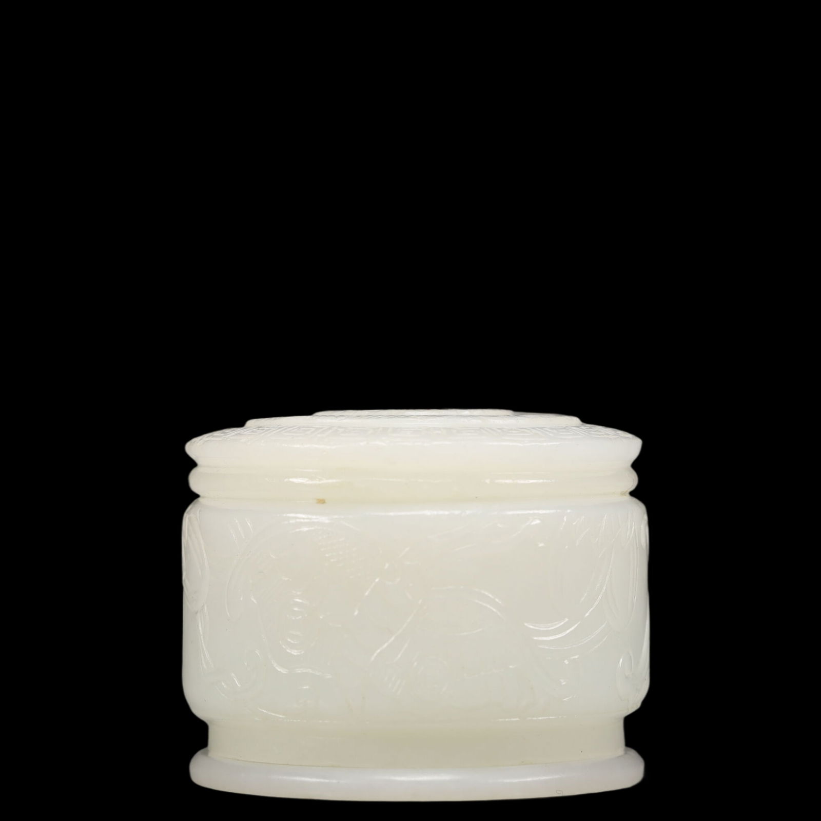 An Exquisite White Jade Box - 3