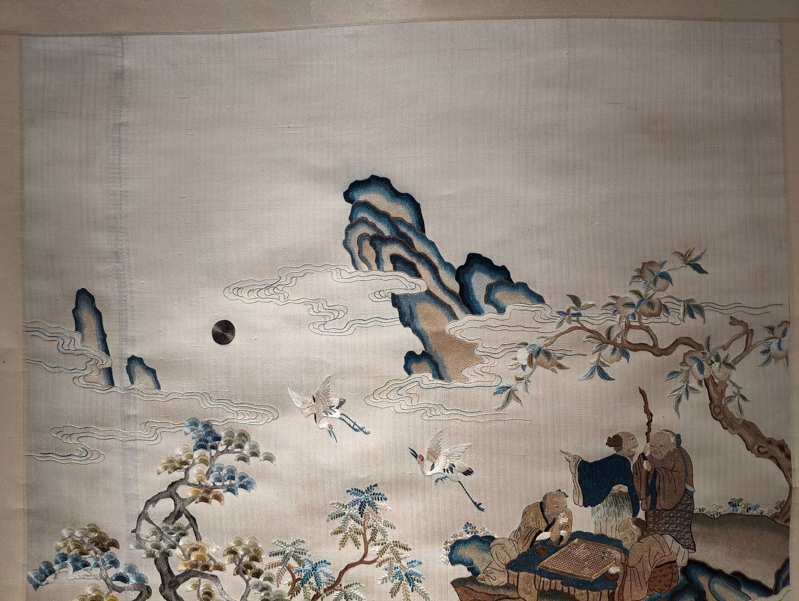 A Fine Landscape and Figure Pattern Embroidery - 10