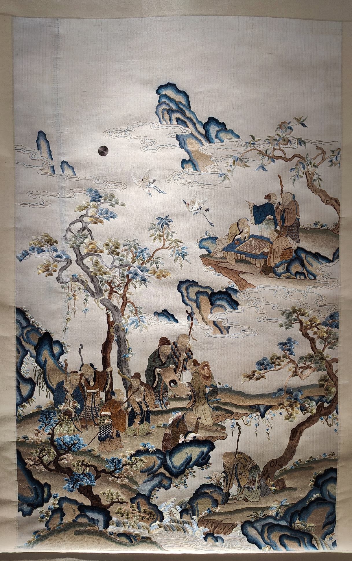A Fine Landscape and Figure Pattern Embroidery - 2