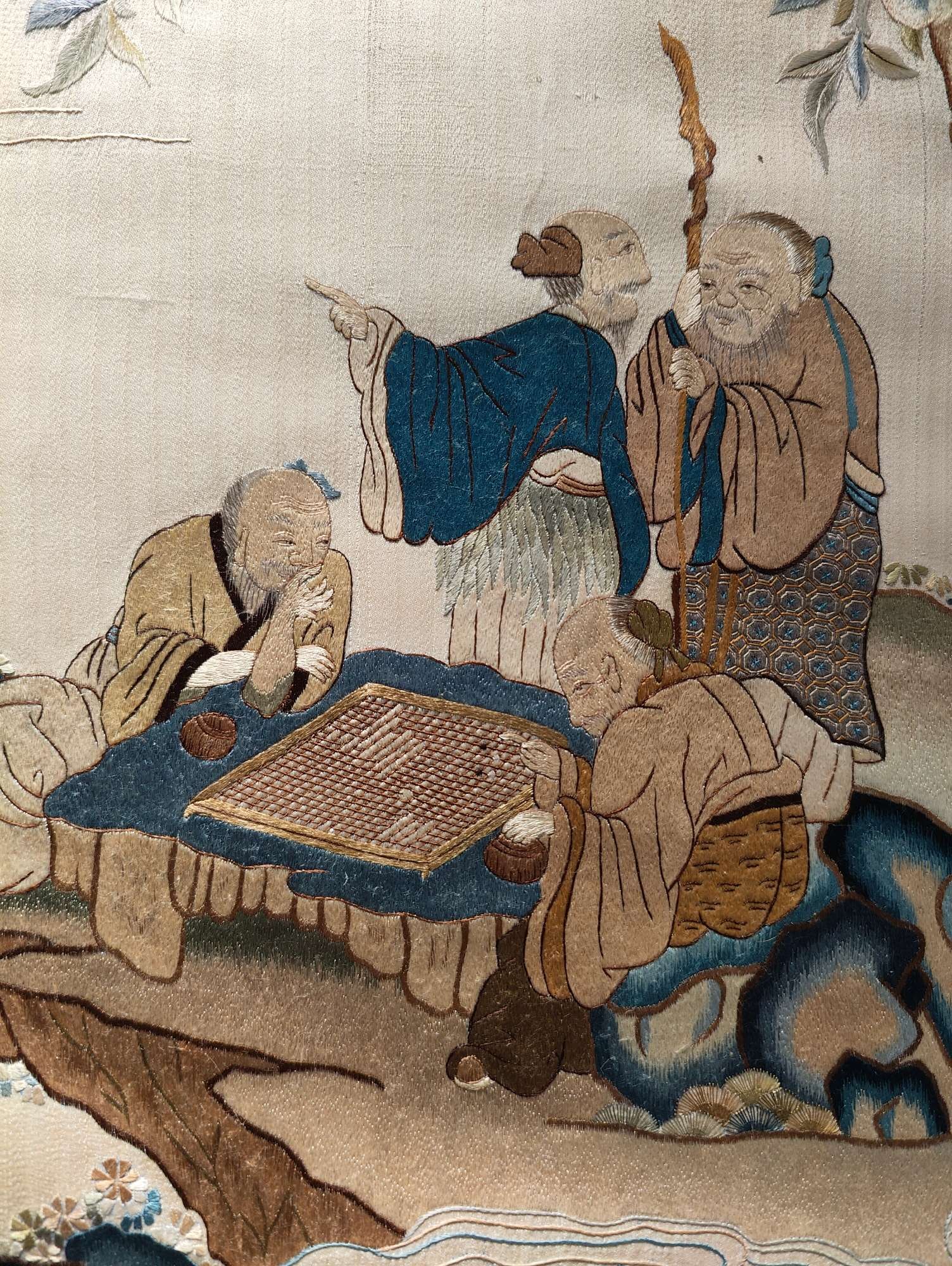 A Fine Landscape and Figure Pattern Embroidery - 4