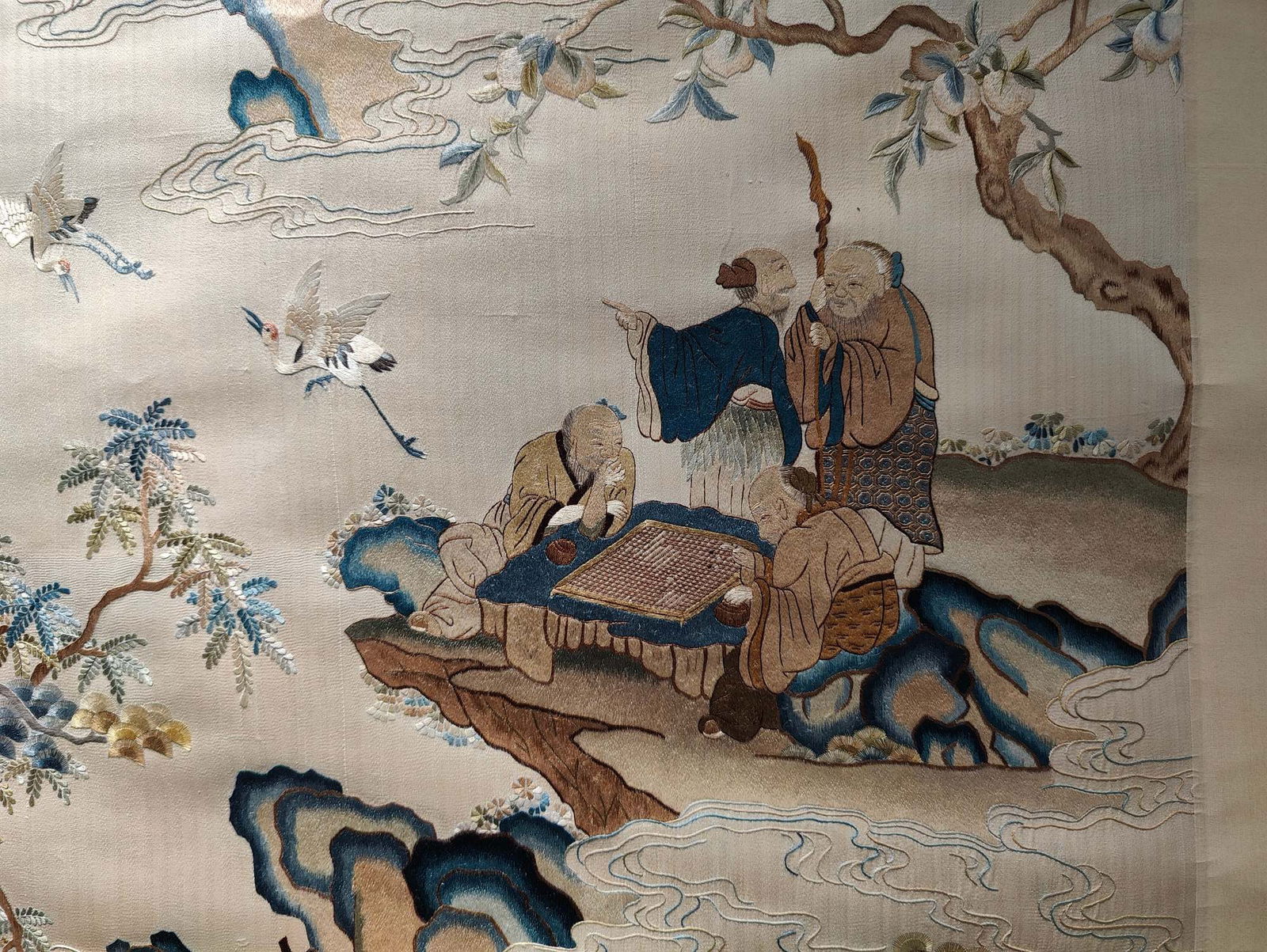 A Fine Landscape and Figure Pattern Embroidery - 9
