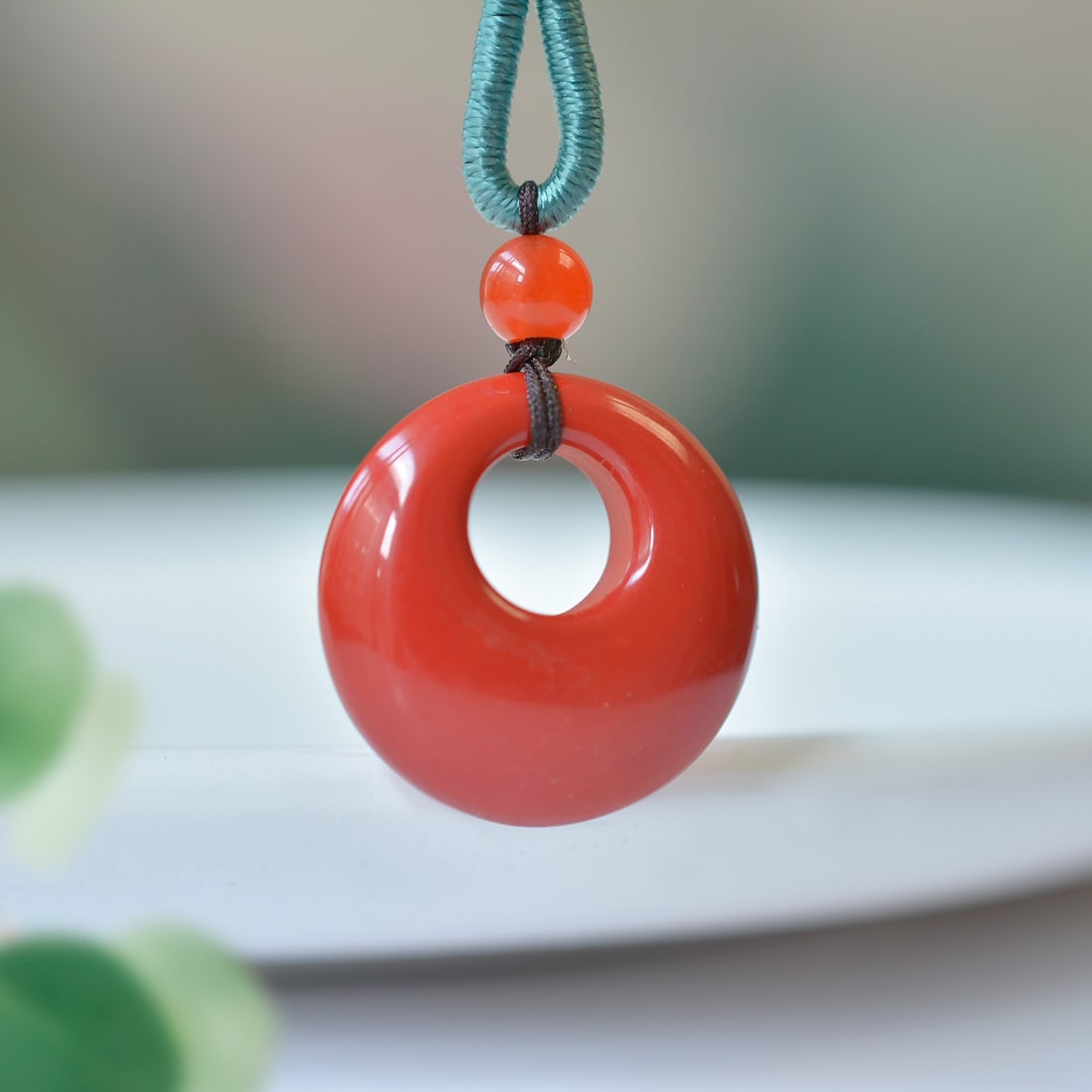 An Exquisite Cinnabar Pendant - 2