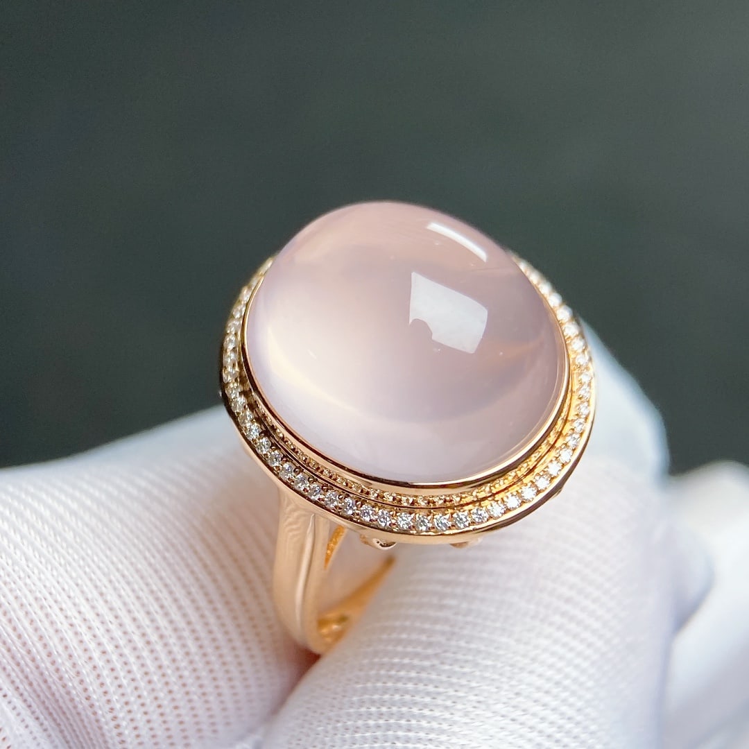 12.29Ctw Natural Crystal Ring - 2