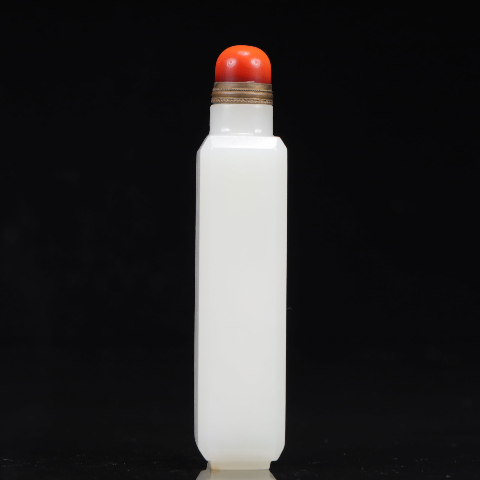 An Exquisite White Jade Snuff Bottle - 6