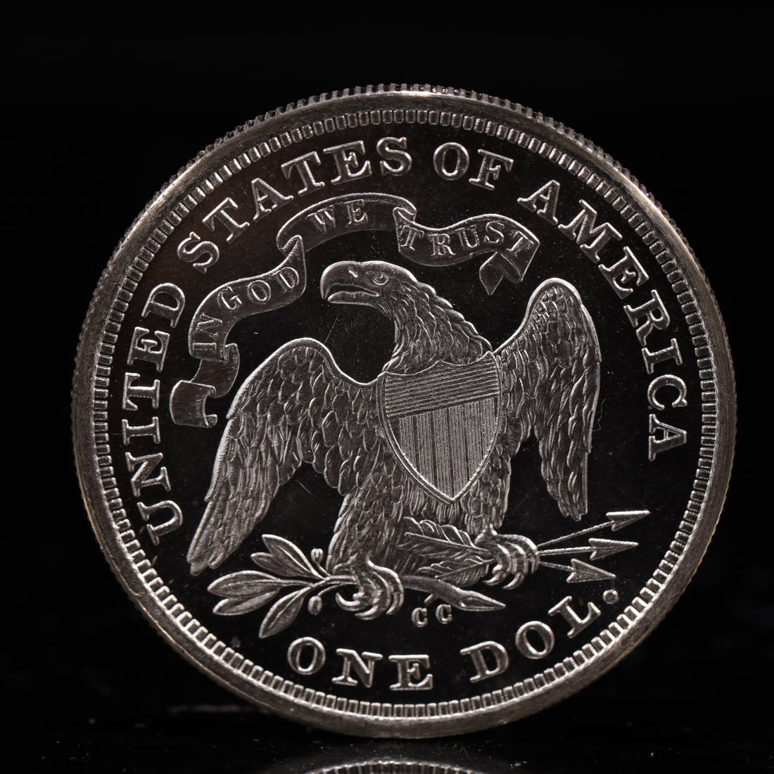 USA One Dollar 1873 Coin - 2