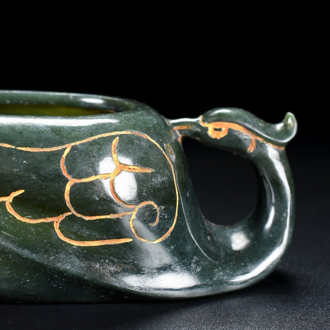 An Exquisite Jasper Phoenix Goblet - 7
