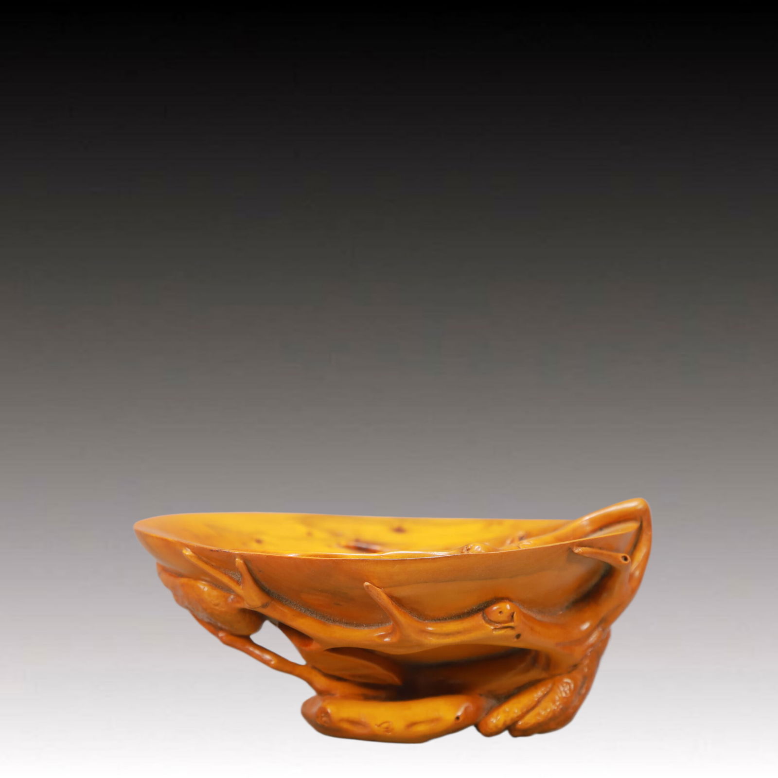 An Exquisite Boxwood Bergamot Pattern Cup - 4
