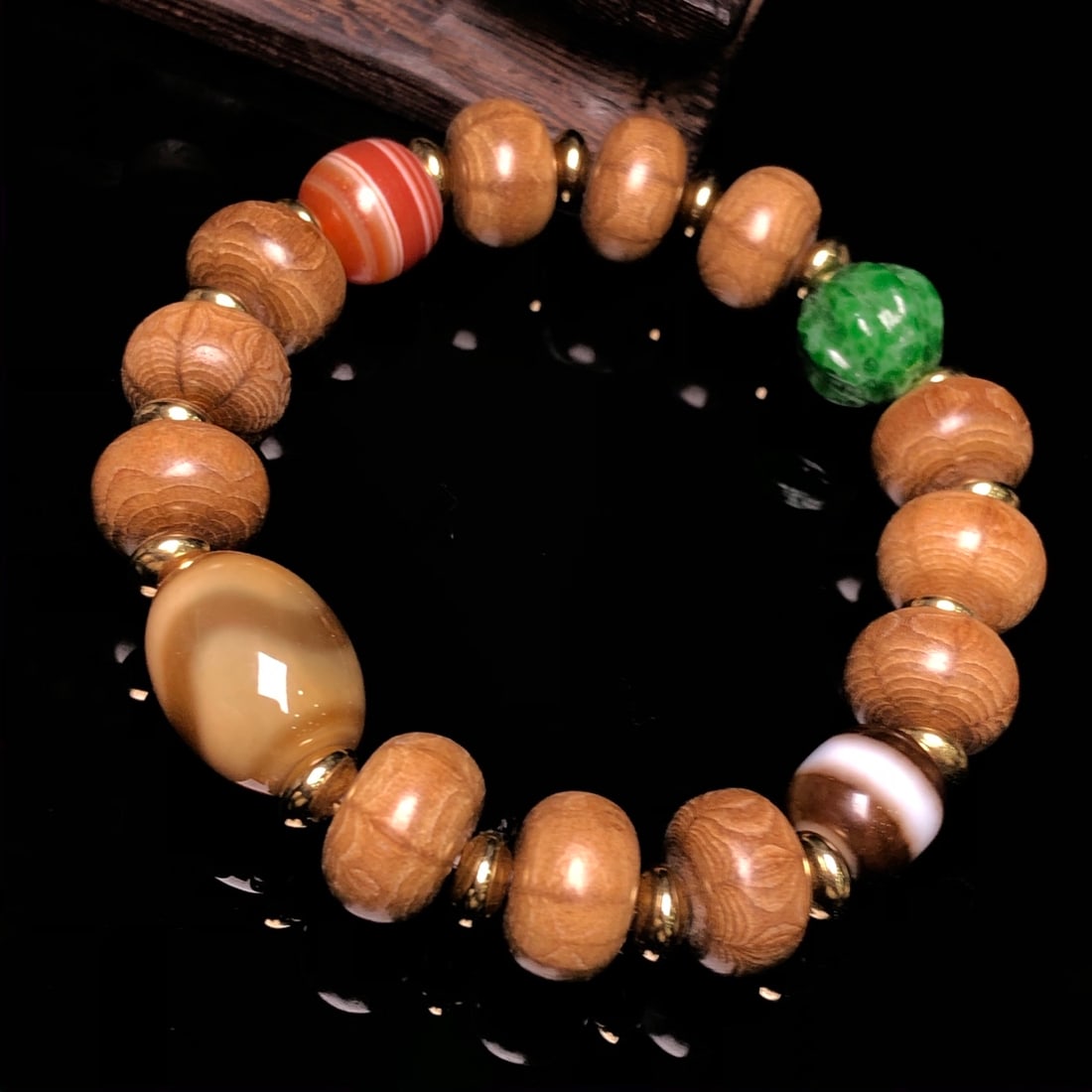 A Precious Dzi Bead Bracelets - 4