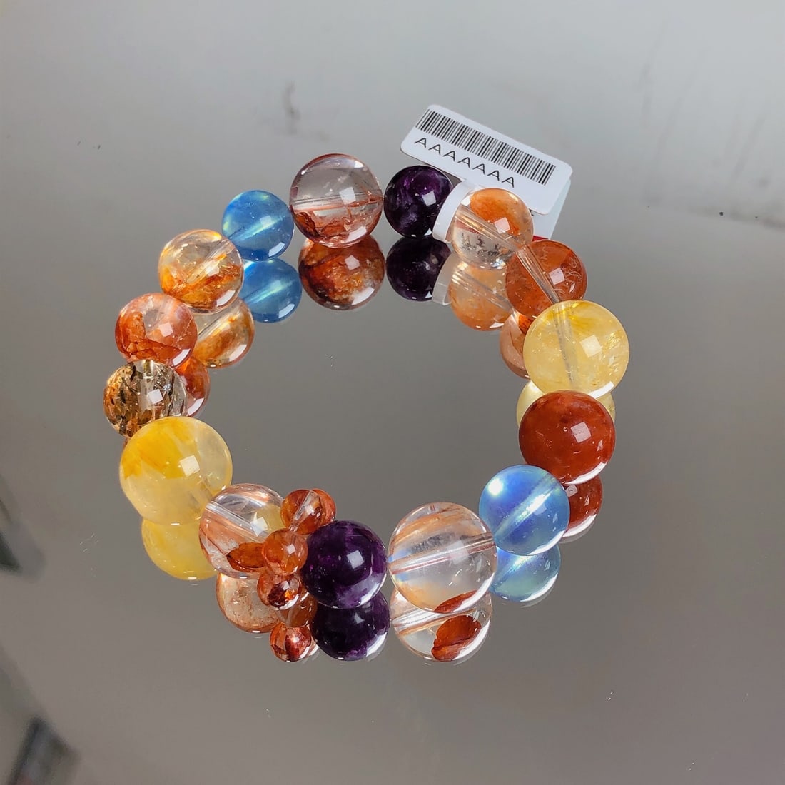 An Exquisite Multi-Gem Bracelets - 9