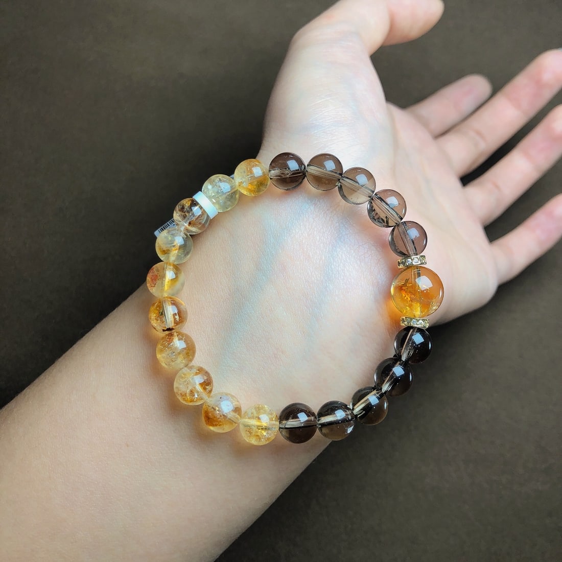 An Exquisite Crystal Obsidian Bracelets - 2