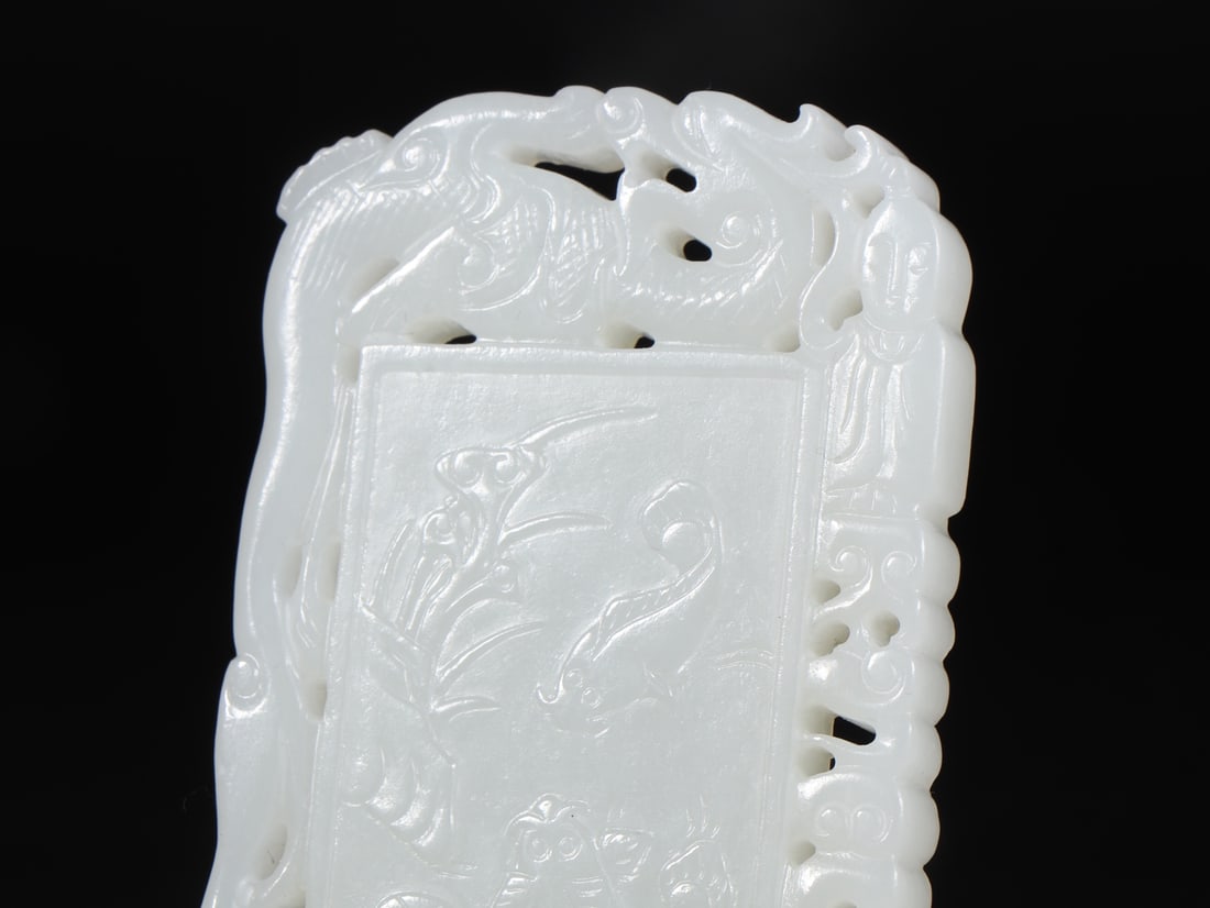 An Exquisite White Jade Fish Pattern Pendant - 6