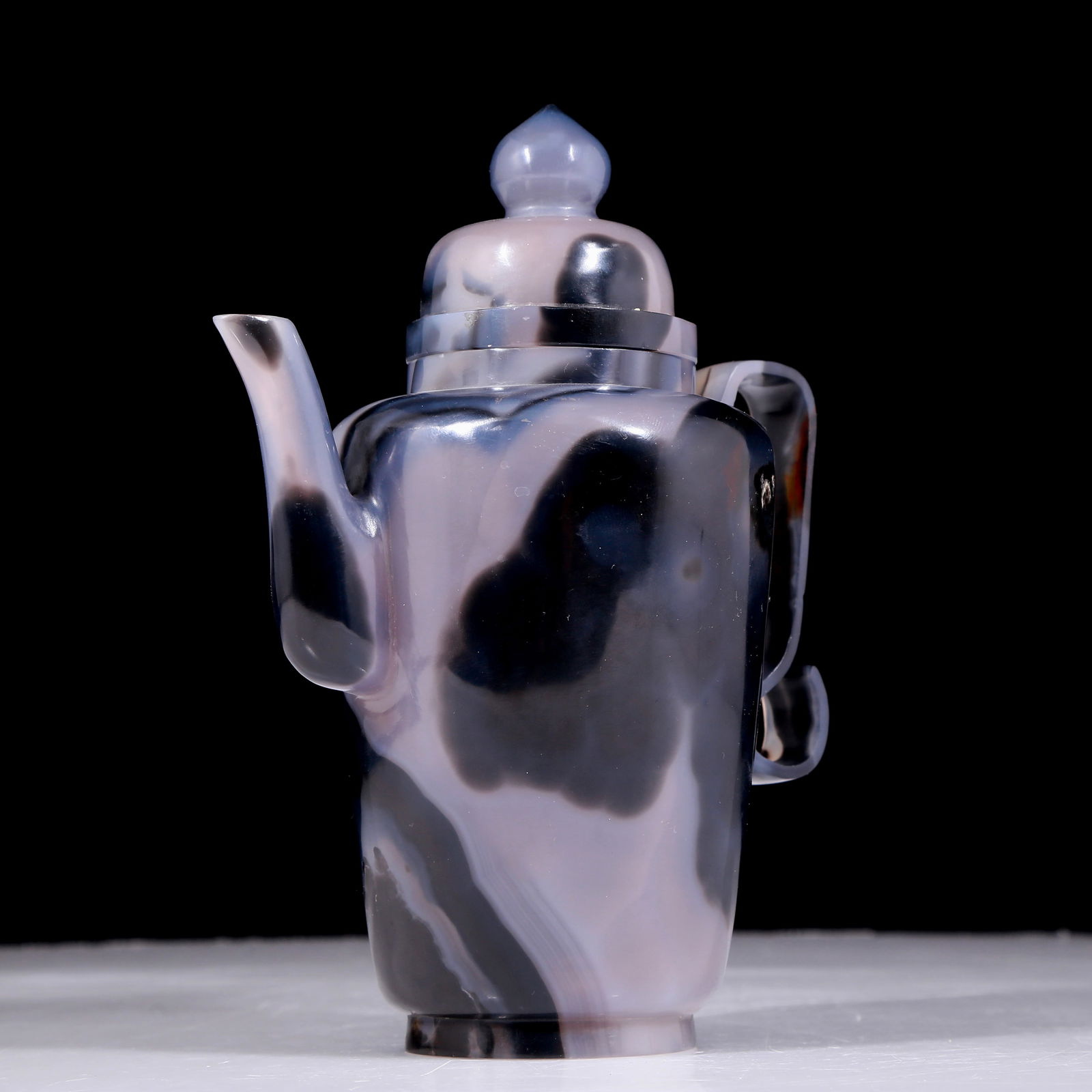 An exquisite agate ewer - 6