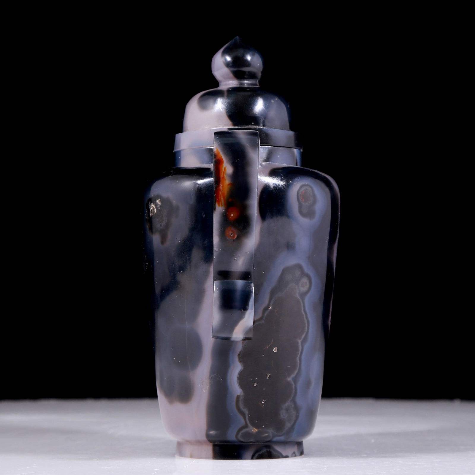 An exquisite agate ewer - 9