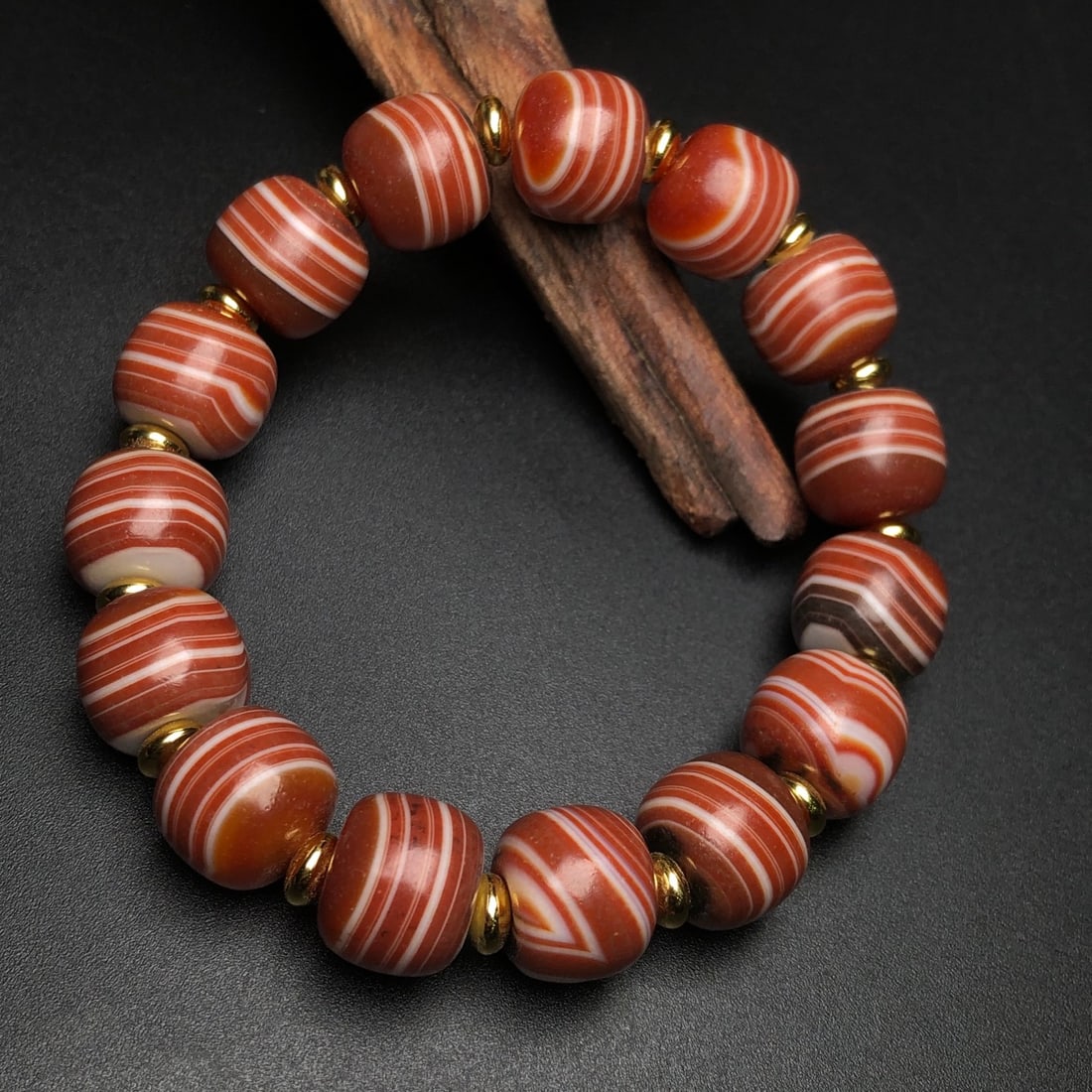 A Precious Agate Bracelets - 5