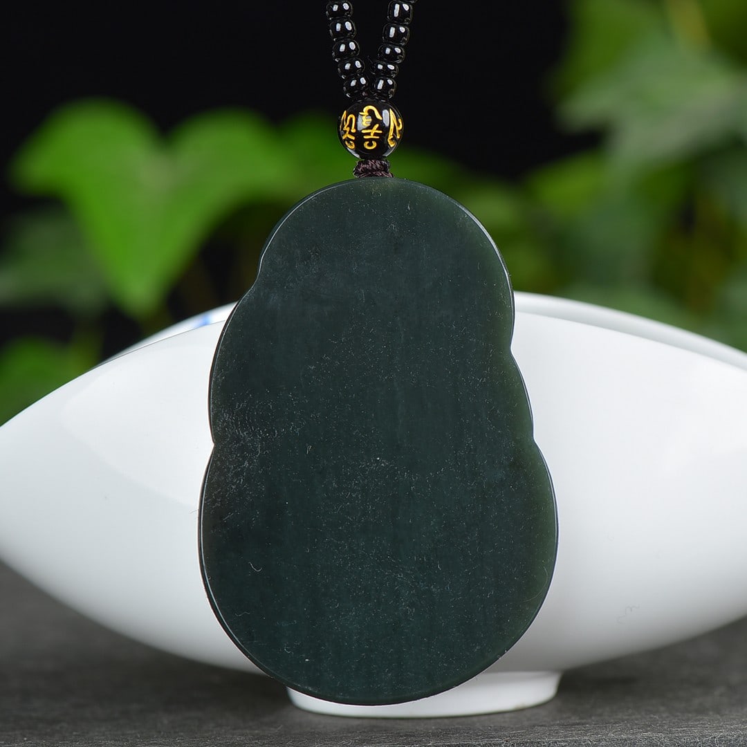 An Exquisite Sapphire Tiger Pattern Pendant - 5