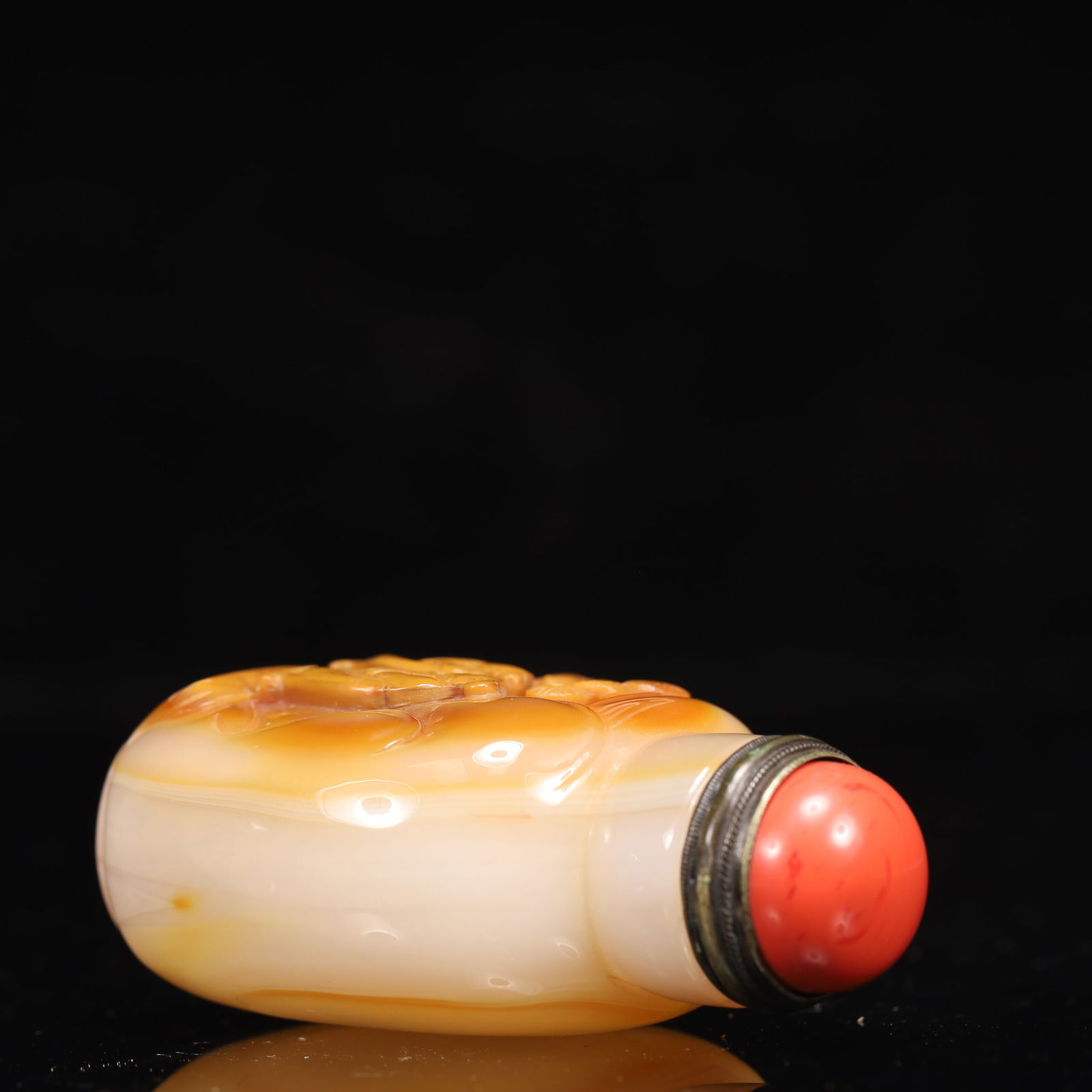 An Exquisite Agate Figure Pattern Snuff Bottle - 7