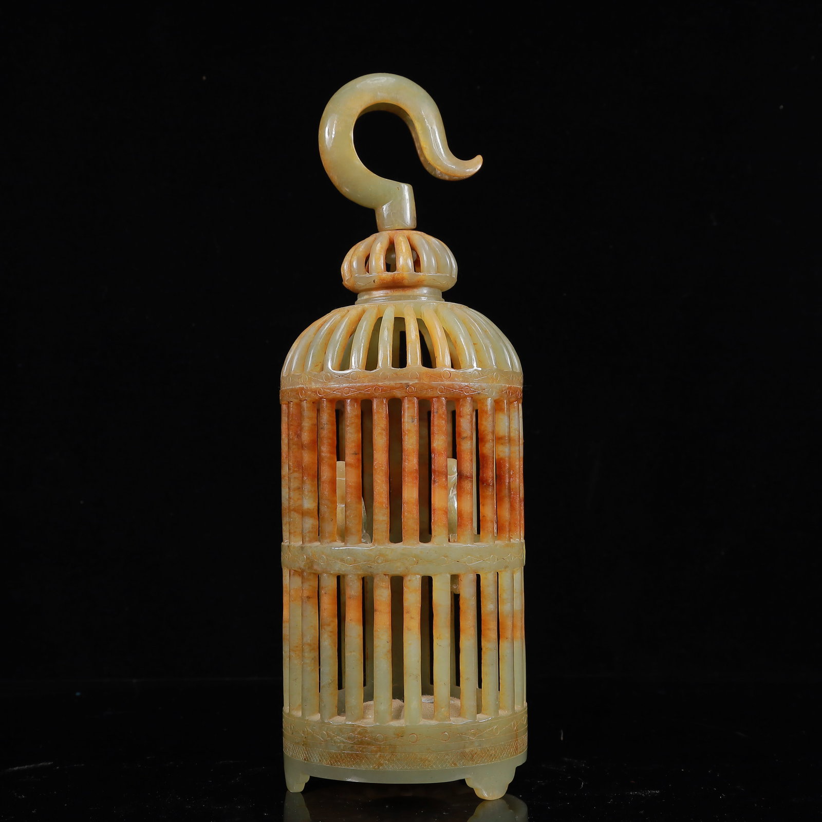 An Exquisite White Jade Birdcage (1 of 15)
