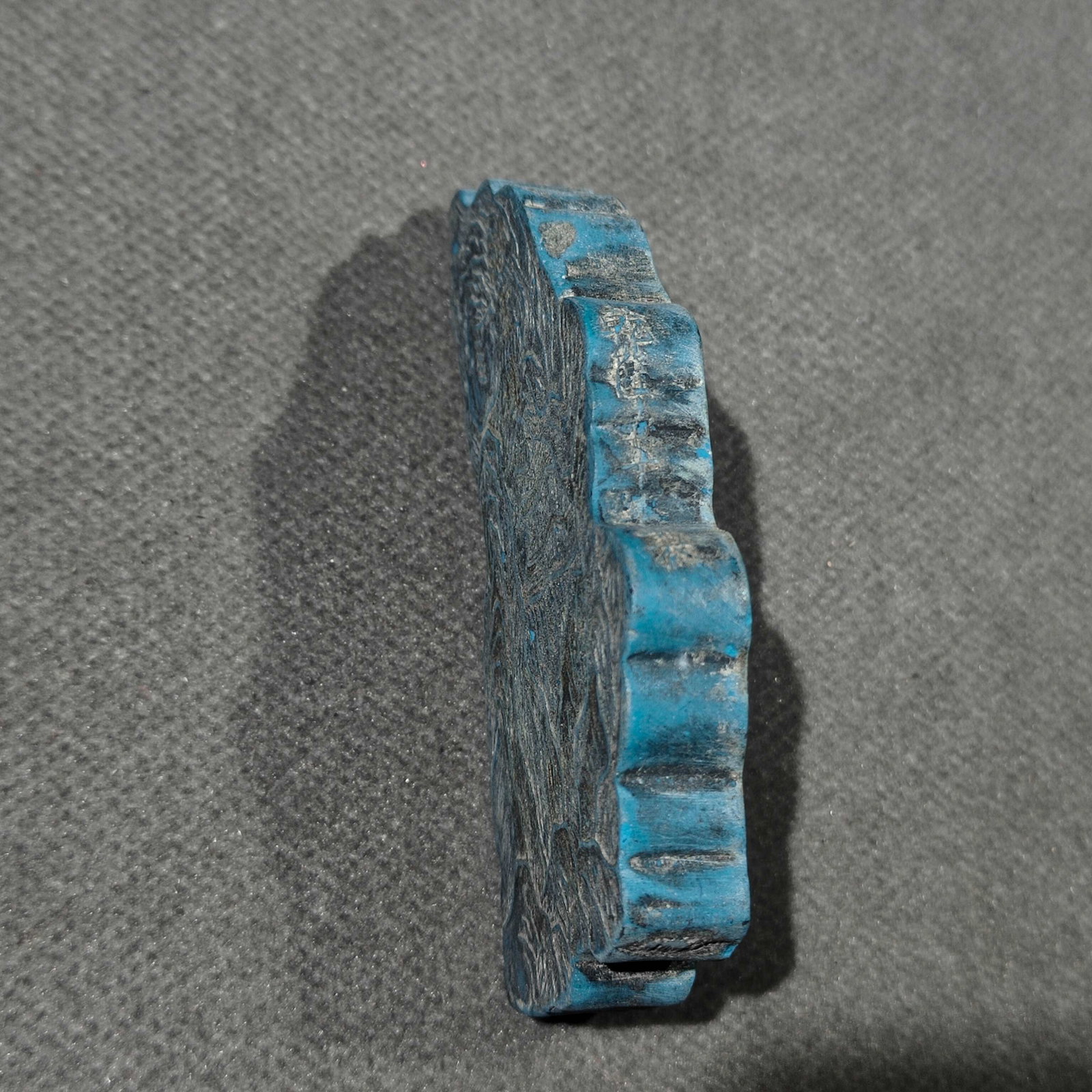 An Exquisite Landscape Pattern Inkstone - 9