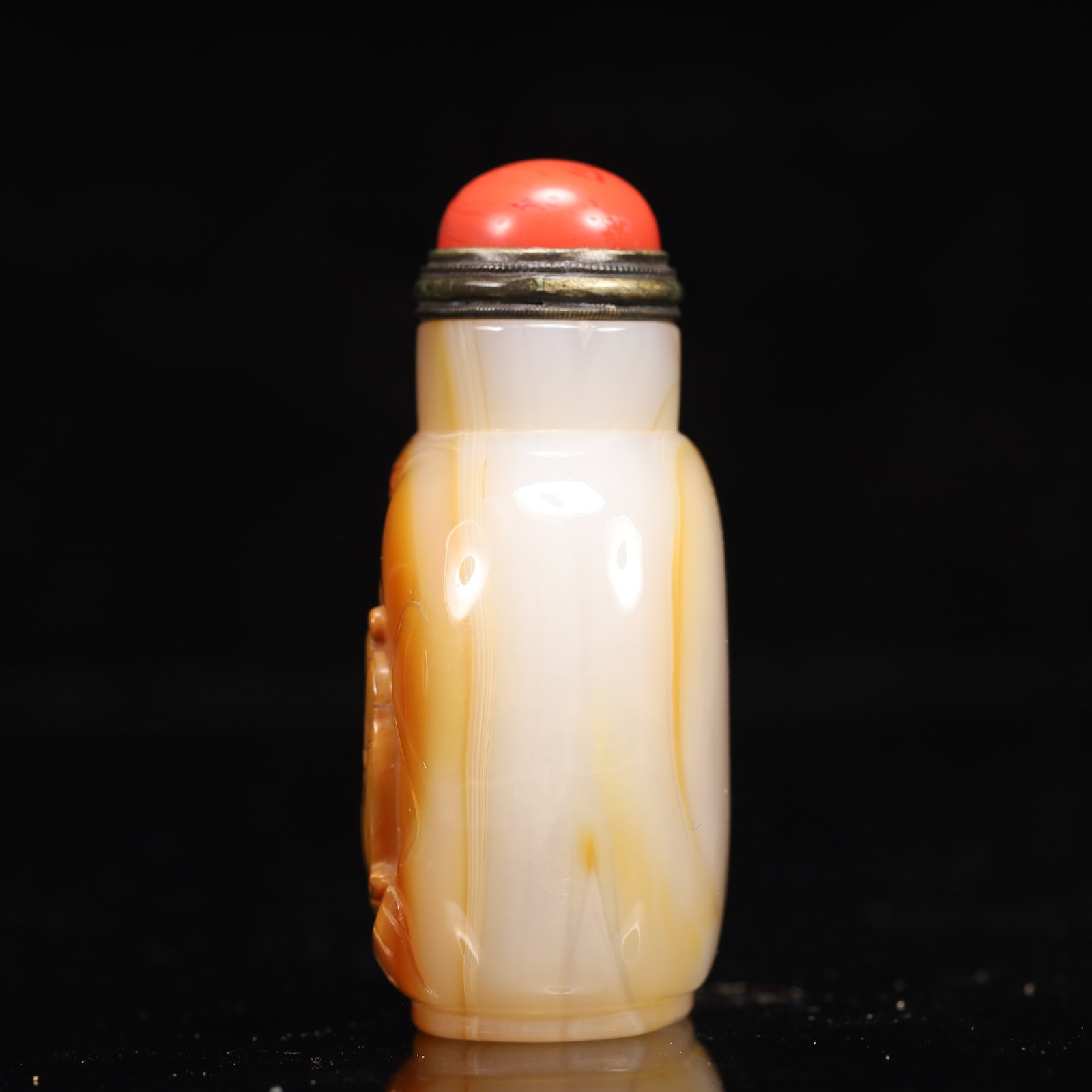 An Exquisite Agate Figure Pattern Snuff Bottle - 6
