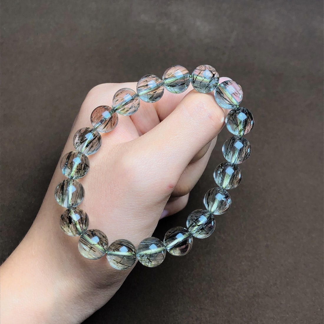 An Exquisite Crystal Bracelets: An Exquisite Crystal Bracelets,Size:10.2mm,Weight:28.5g 水晶手串