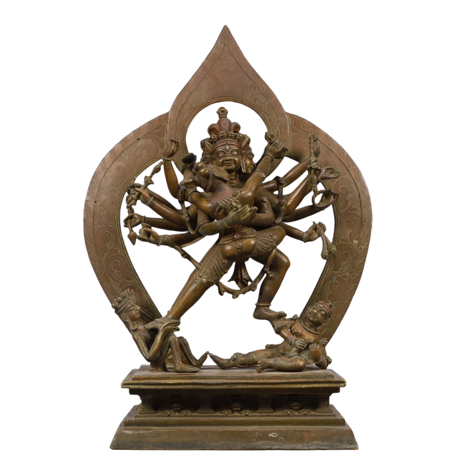 A Solemn Bronze Statue of Yamantaka (1 of 9)