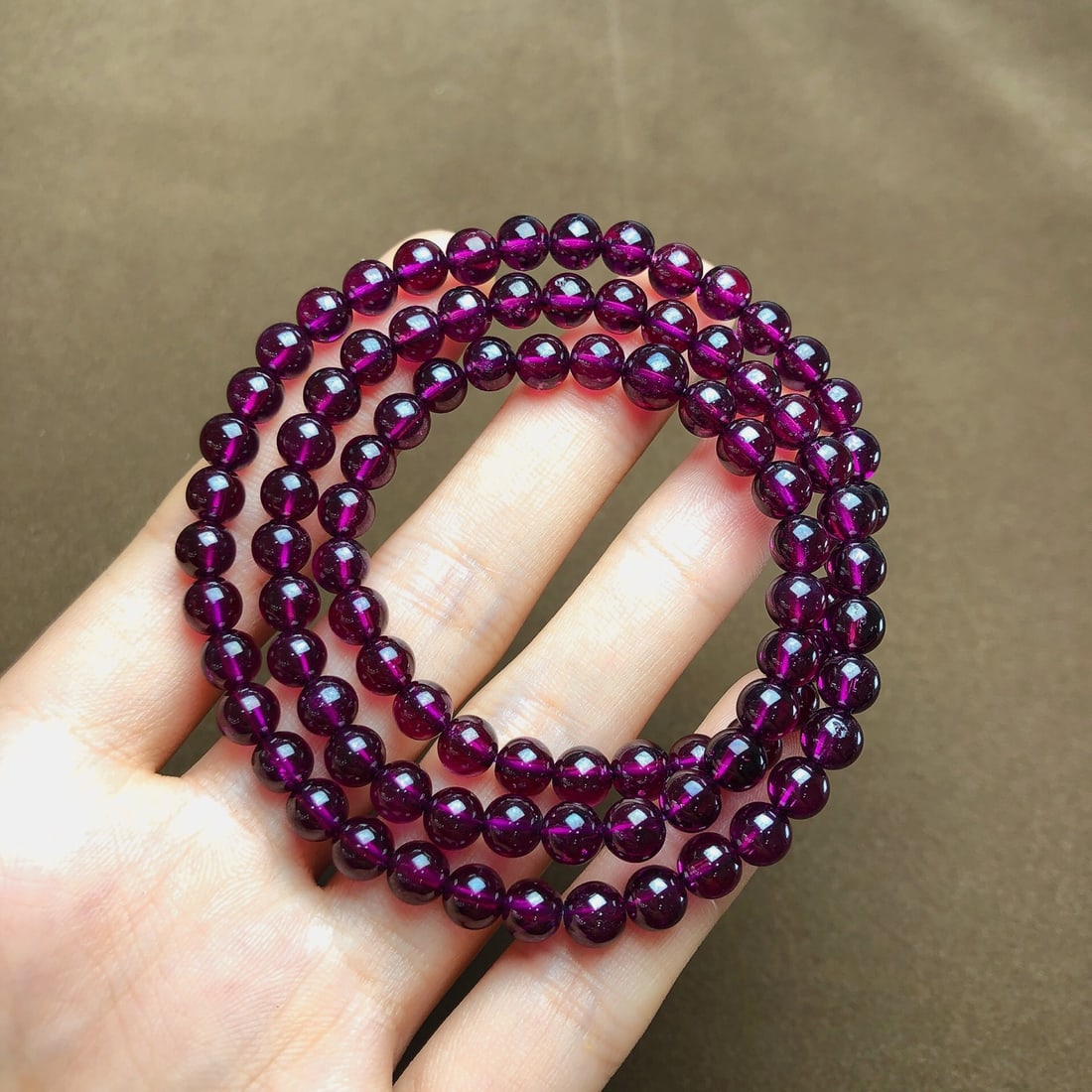 An Exquisite Crystal Bracelets: An Exquisite Crystal Bracelets,Size:5.9mm,Weight:38.7g 水晶手串