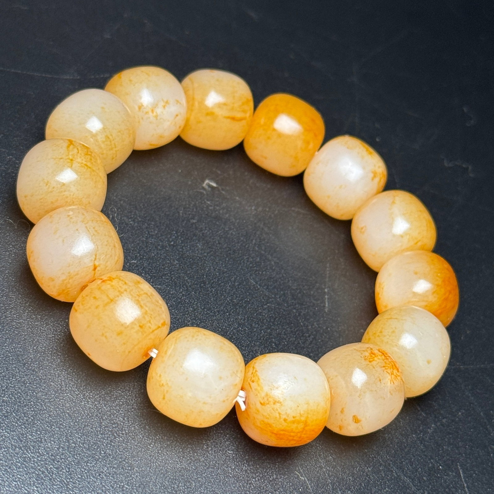 An Exquisite White Jade Bracelets - 6