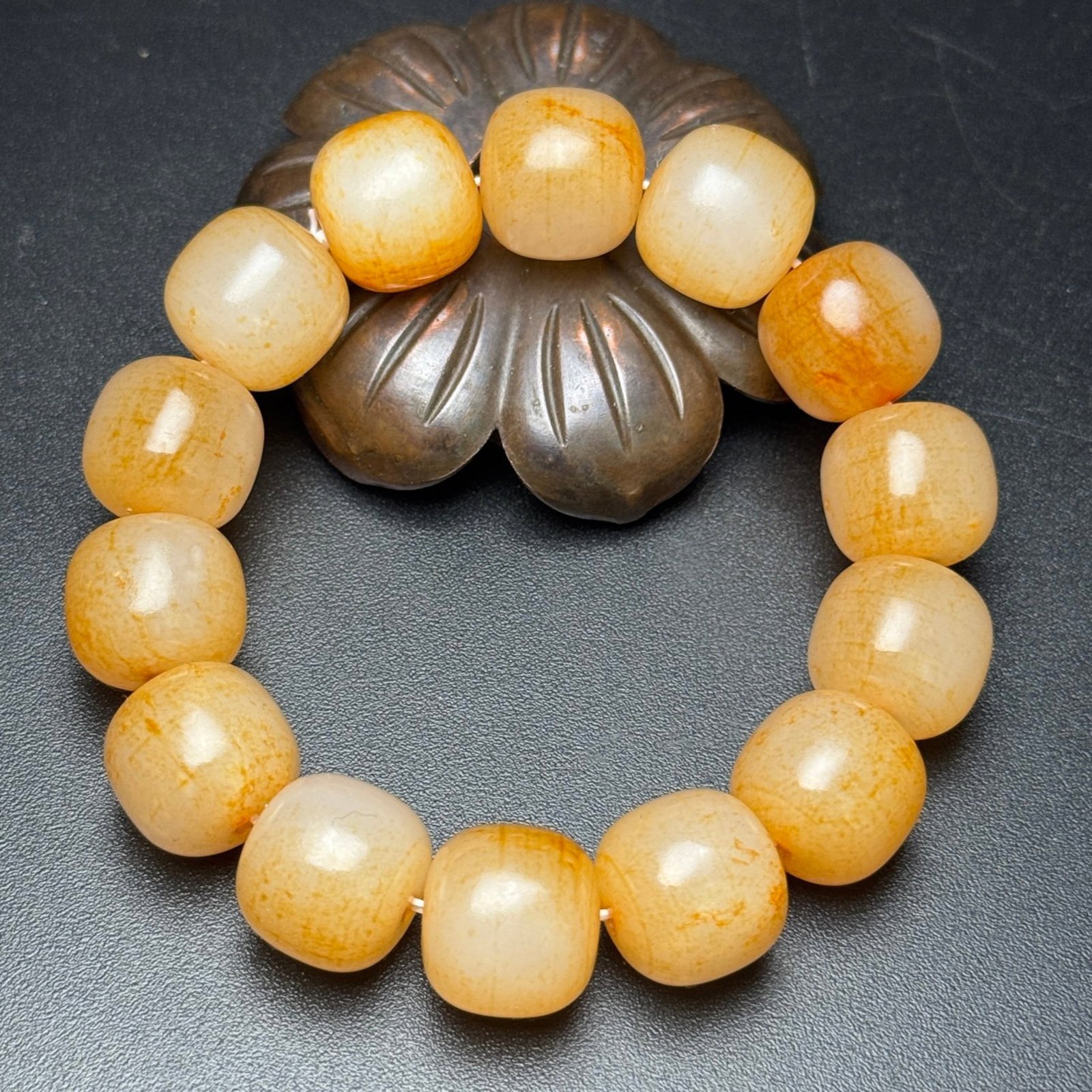 An Exquisite White Jade Bracelets - 7