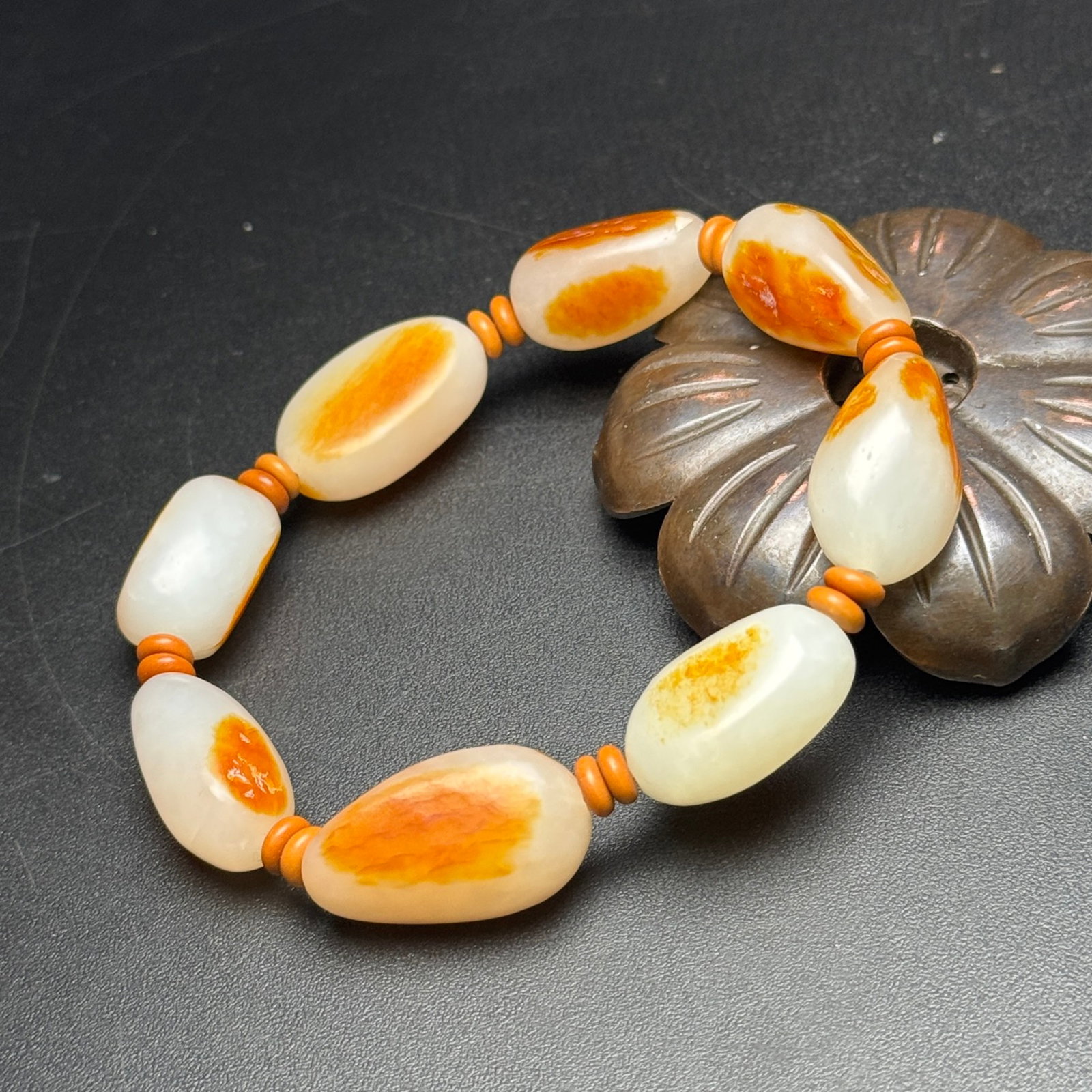 An Exquisite White Jade Bracelets - 3