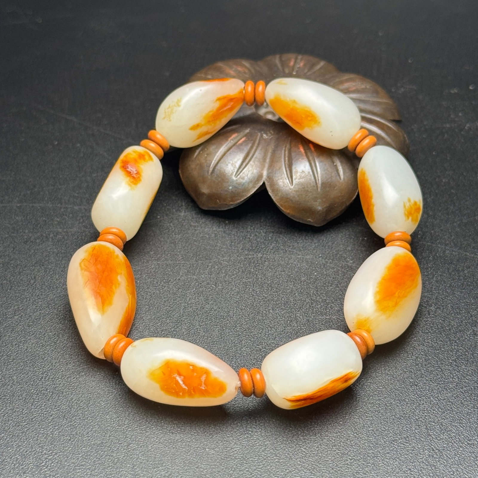 An Exquisite White Jade Bracelets - 5