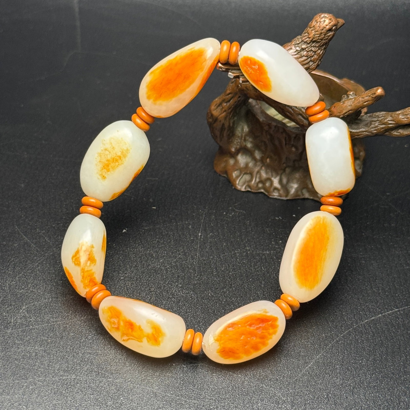 An Exquisite White Jade Bracelets - 6