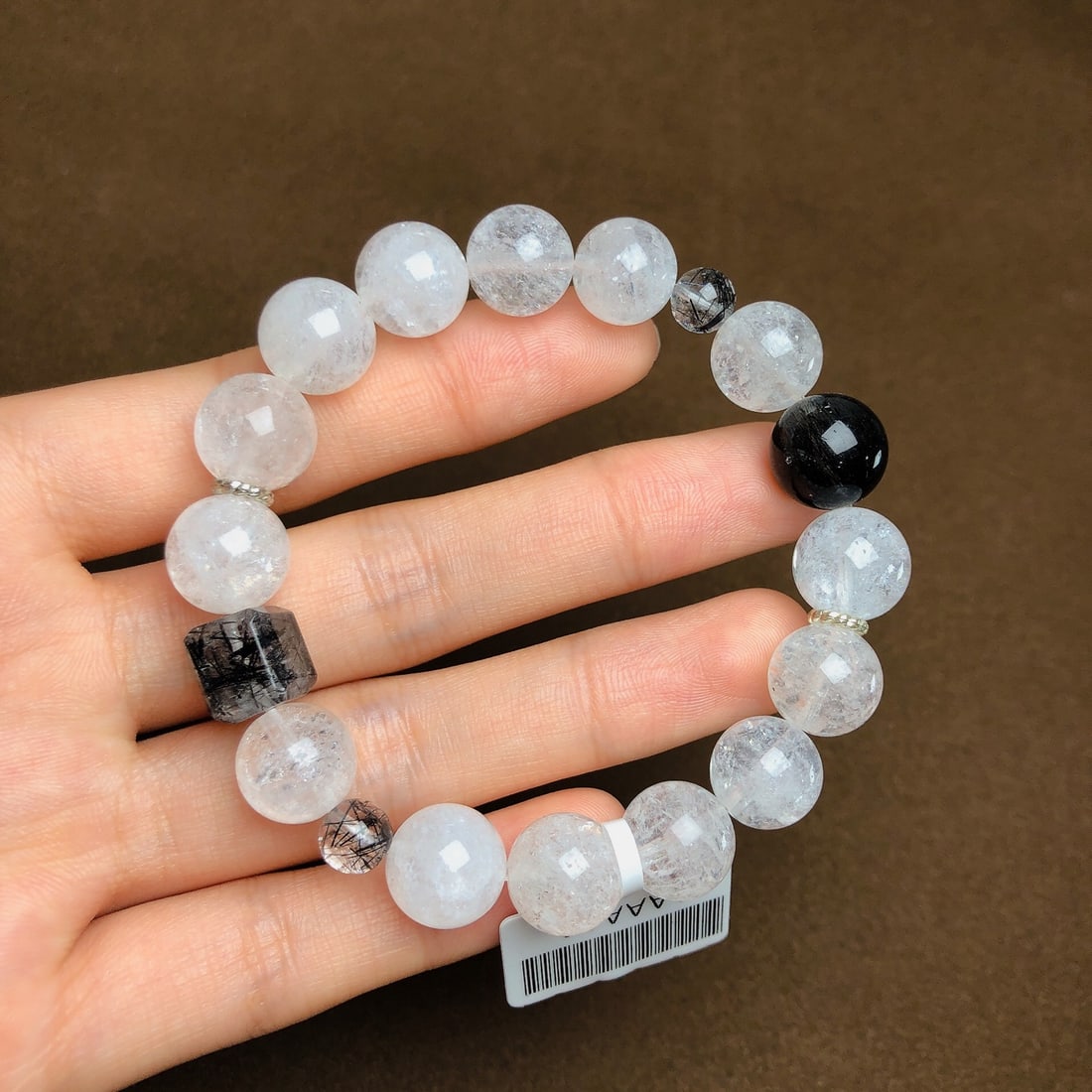 An Exquisite Crystal Bracelets: An Exquisite Crystal Bracelets,Size:11.4mm,Weight:33.2g 水晶手串