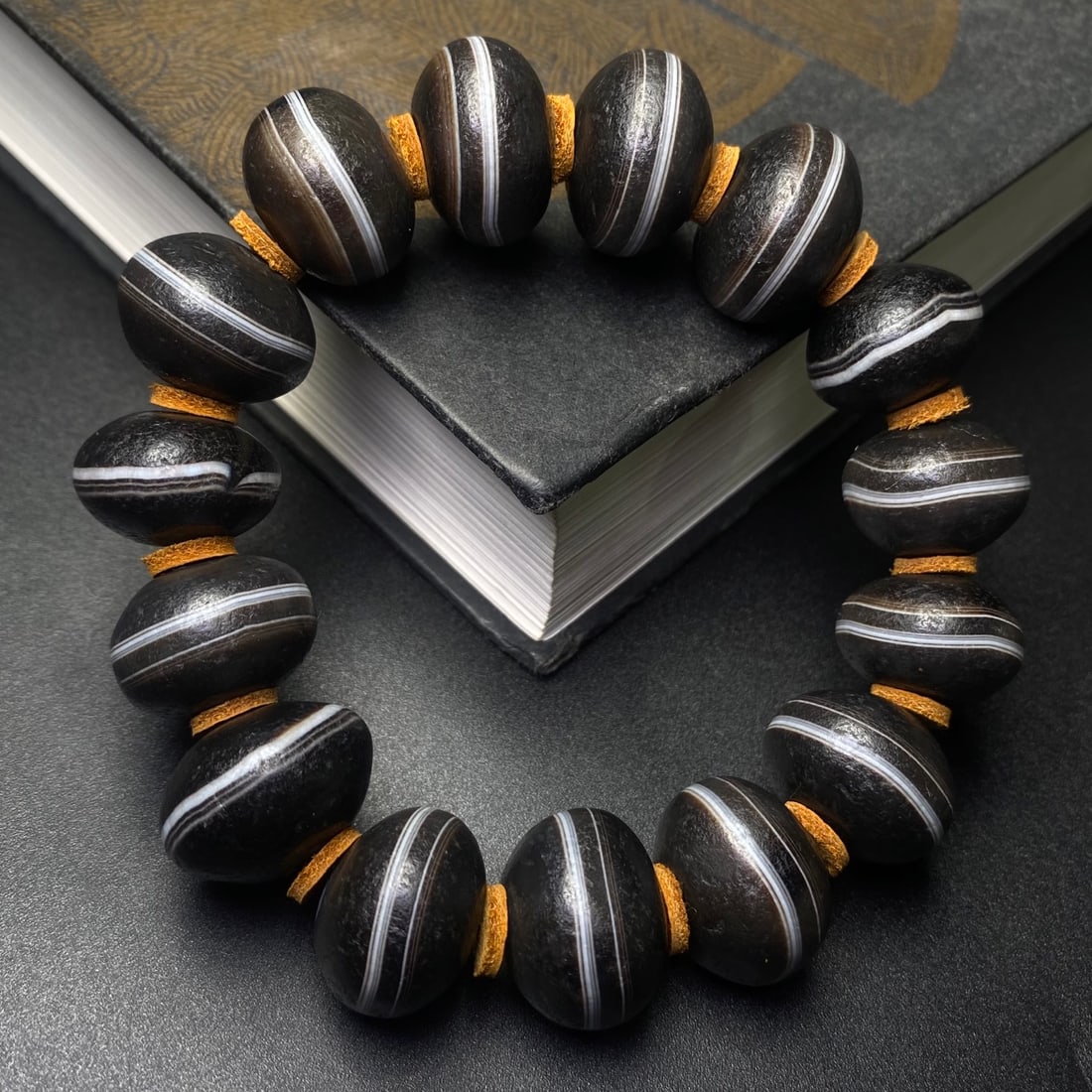 An Exquisite Dzi Bead Bracelets - 2