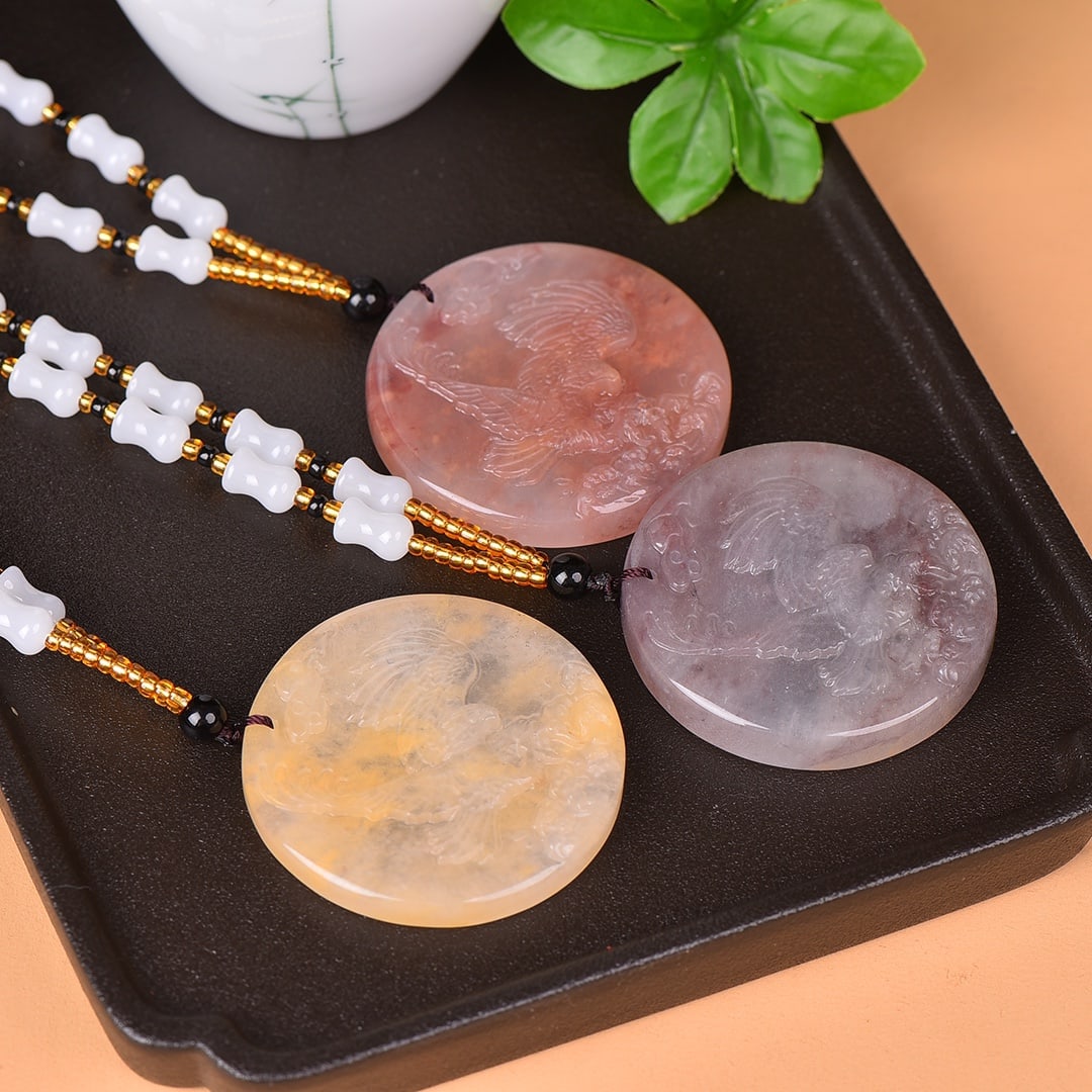 An Exquisite Jade Eagle Pattern Pendant - 5