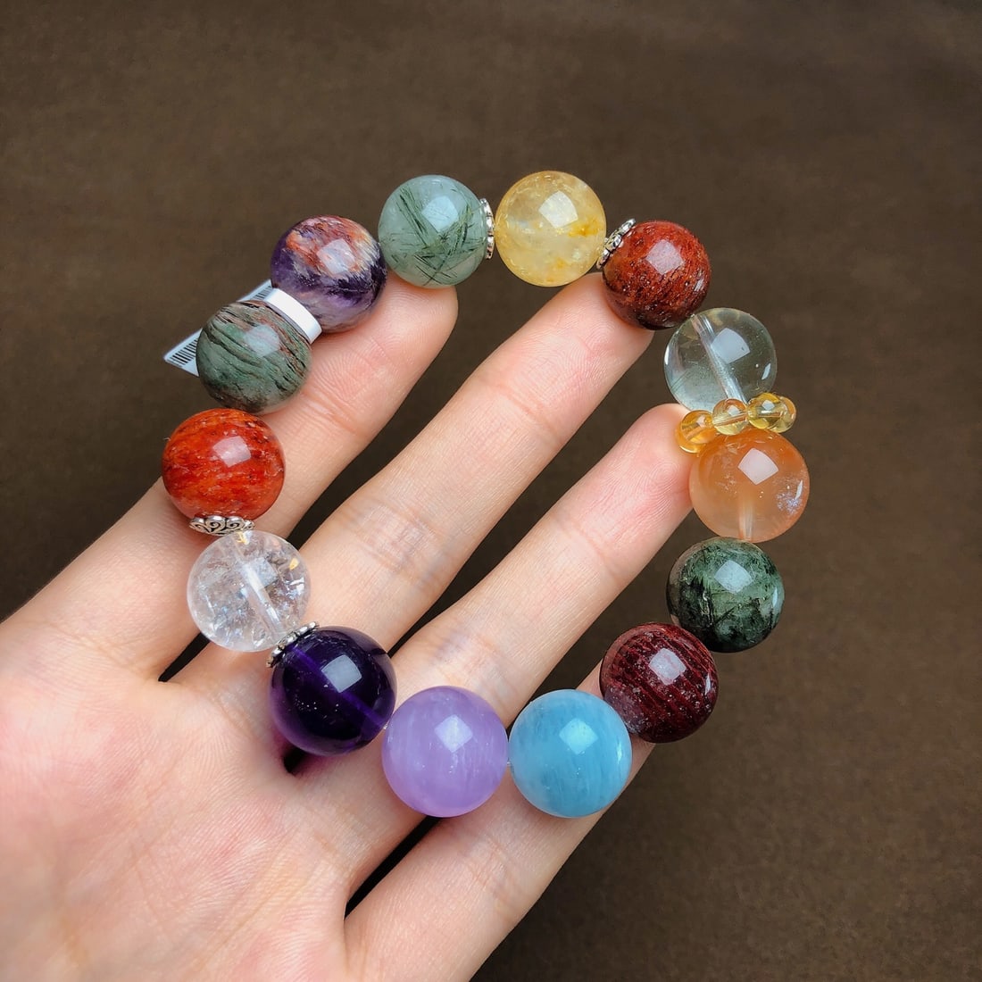 An Exquisite Crystal Bracelets: An Exquisite Crystal Bracelets,Size:14.3mm,Weight:59.4g 水晶手串