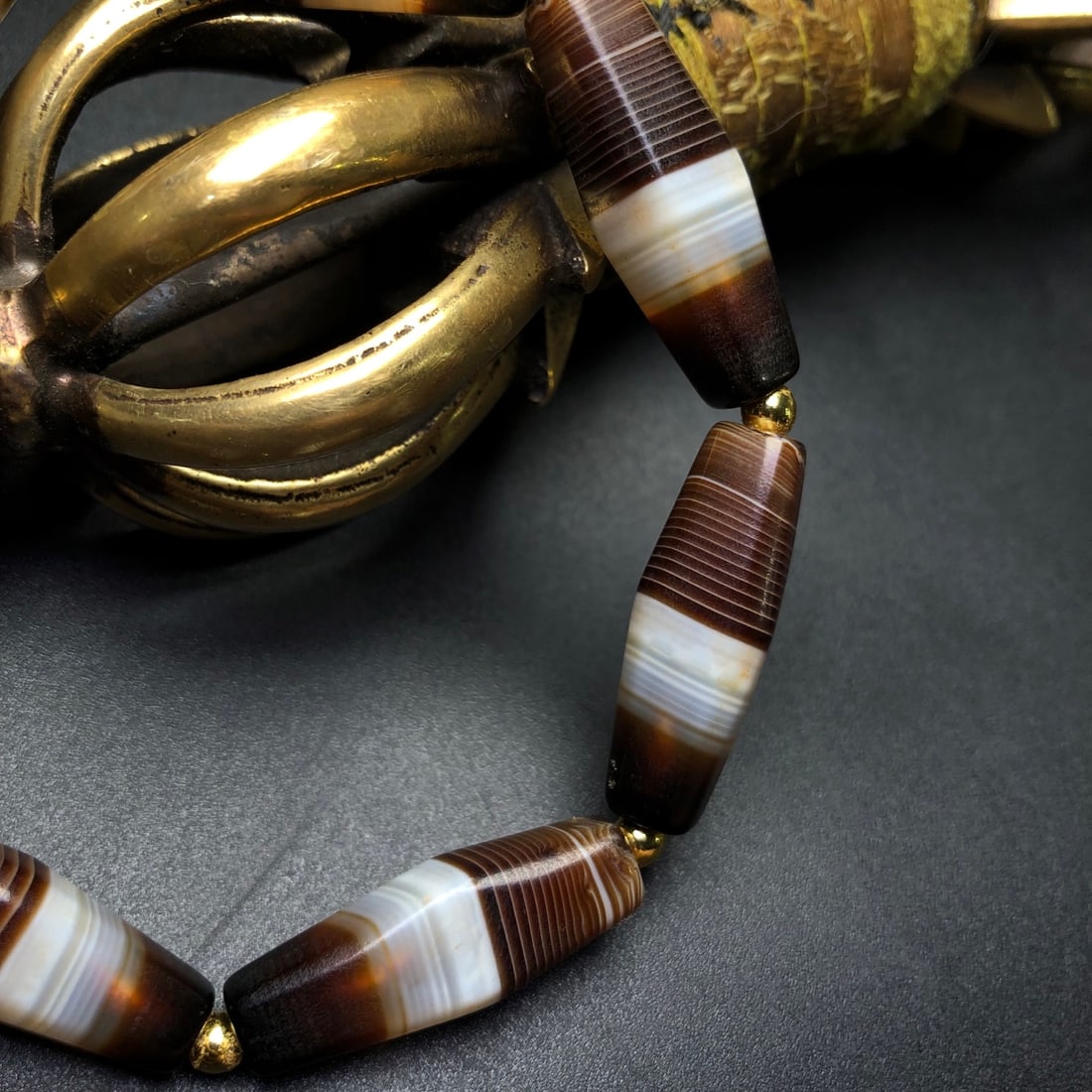 An Exquisite Agate Bracelets - 7