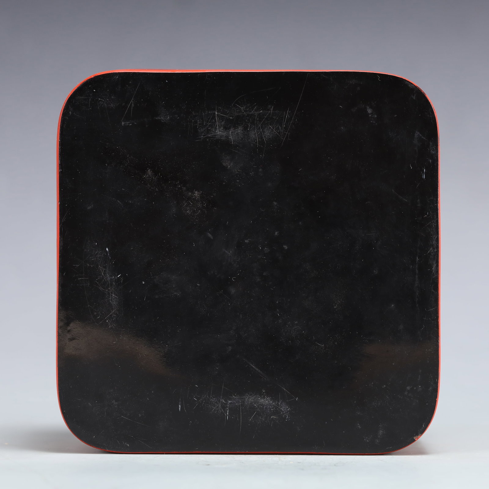 An Exquisite Carved Red Lacquer Flower Pattern Box - 7