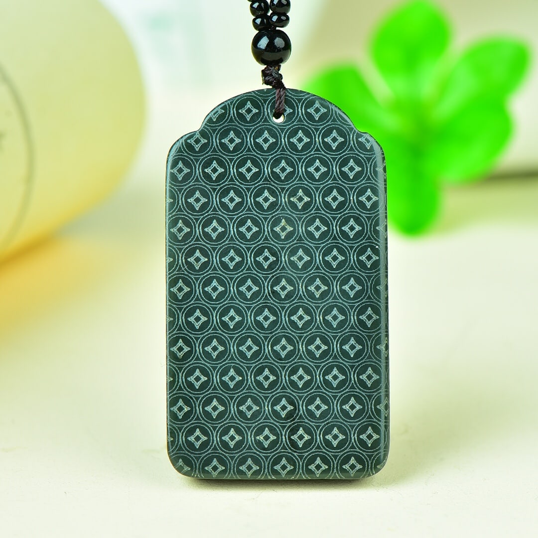 An Exquisite Jasper Wealth-Attracting Creature Pattern Pendant - 5