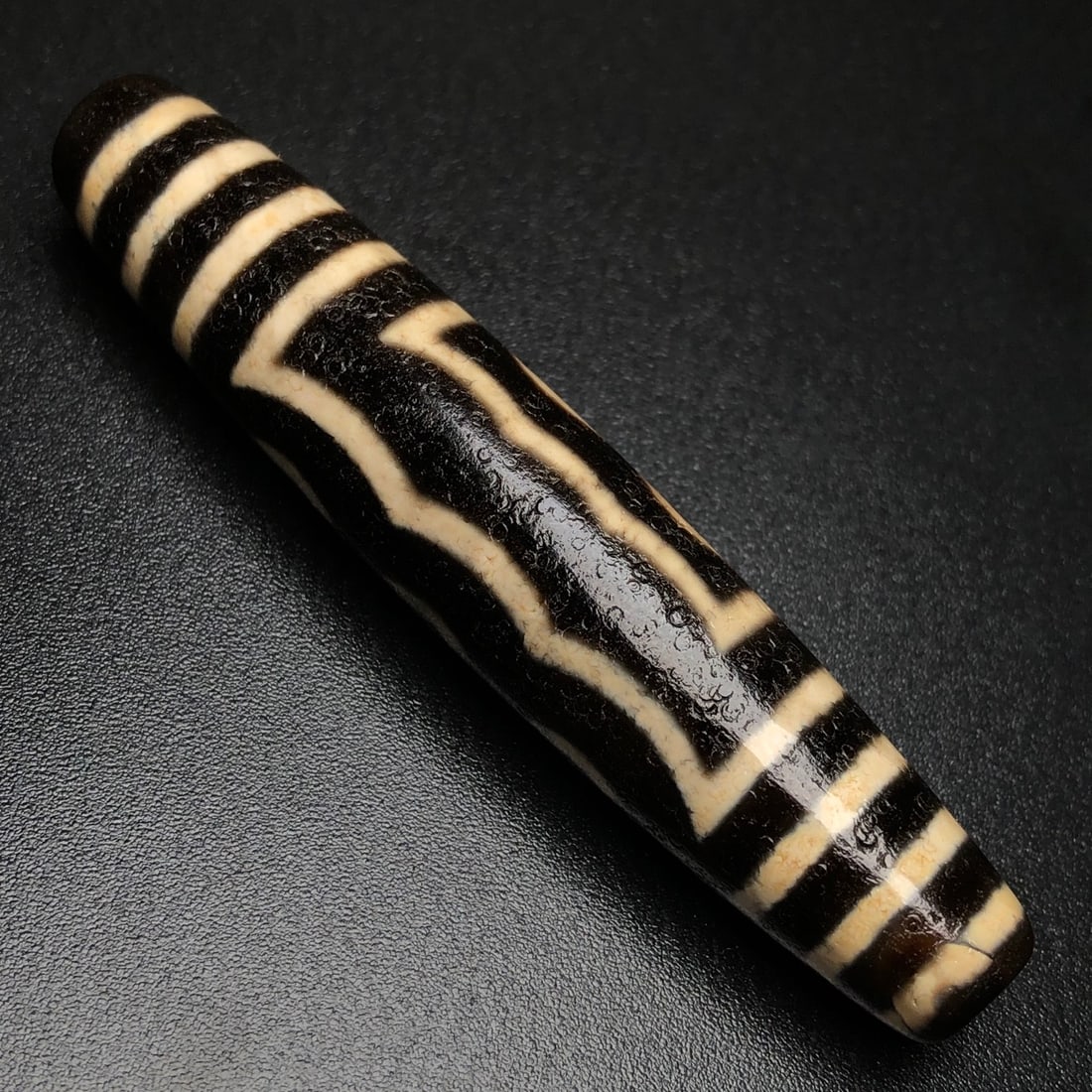 An Exquisite Dzi Bead Pendant - 6