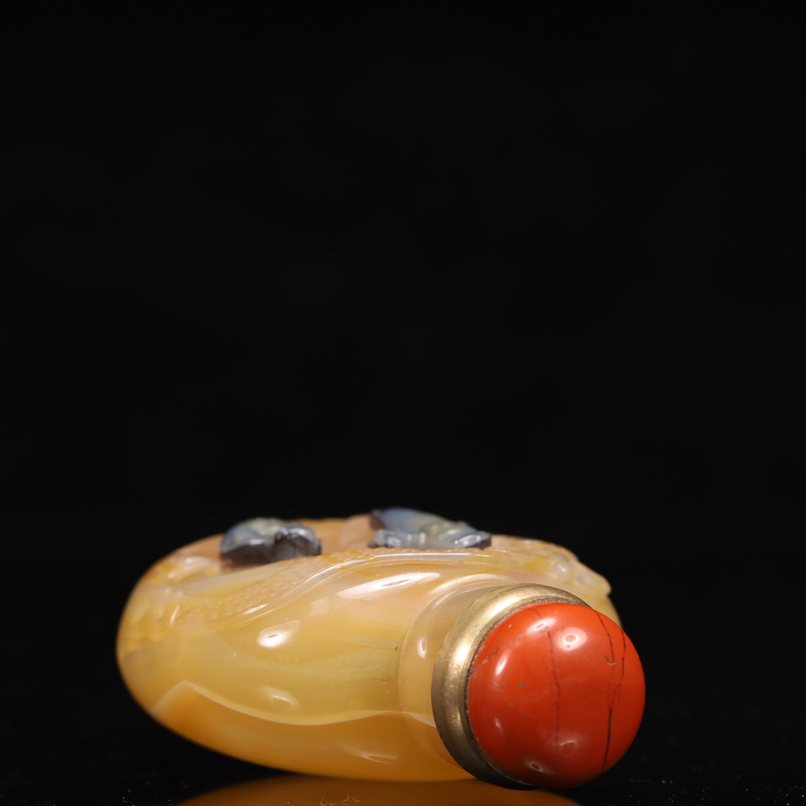An Exquisite Agate Figure Pattern Snuff Bottle - 7
