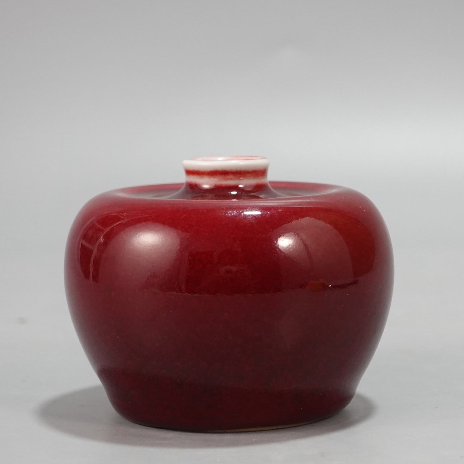 An Exquisite Ji Red Glazed Pot (1 of 6)