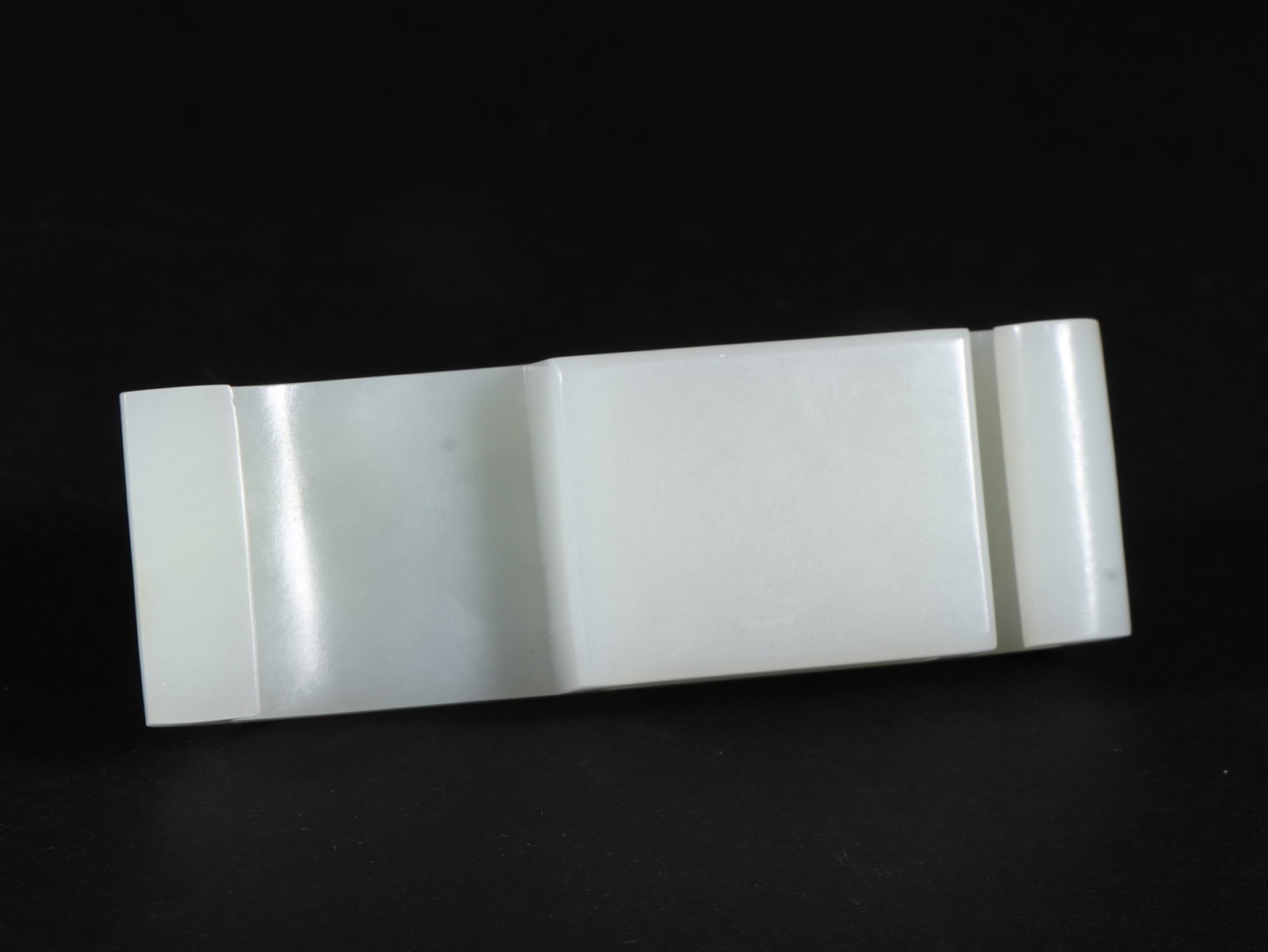 An Exquisite White Jade Dragon Pattern Belt - 7