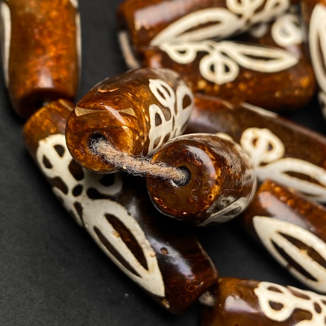 A Precious Dzi Bead Bracelets - 9