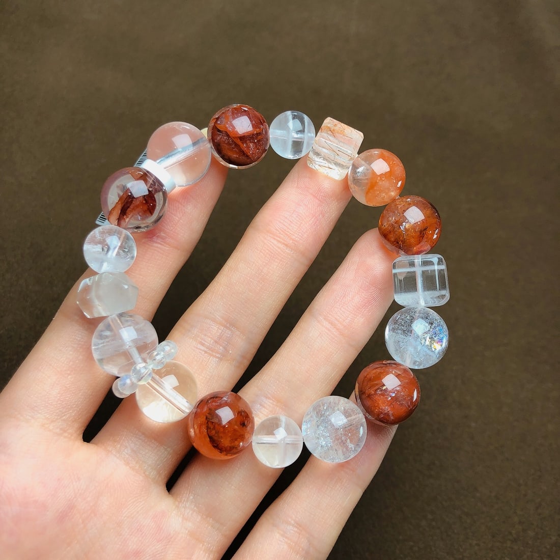 An Exquisite Crystal Bracelets: An Exquisite Crystal Bracelets,Size:0.5in,Weight:38.4g 水晶手串