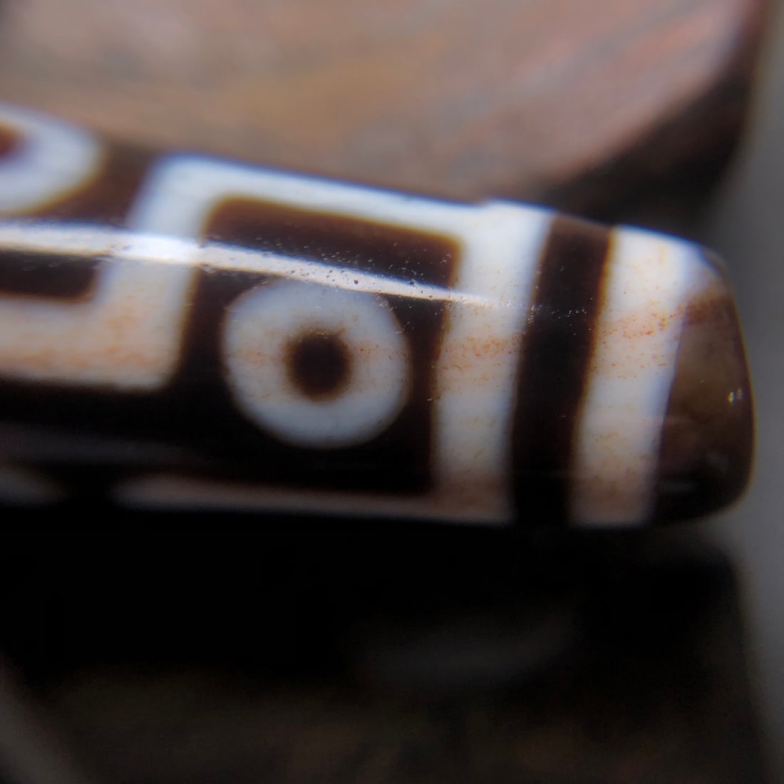 An Exquisite Dzi Bead Pendant - 4