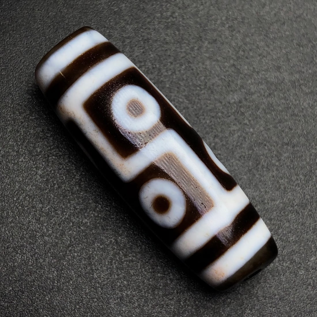 An Exquisite Dzi Bead Pendant - 7