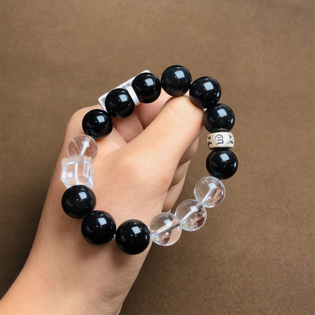 An Exquisite Crystal Obsidian Bracelets - 2