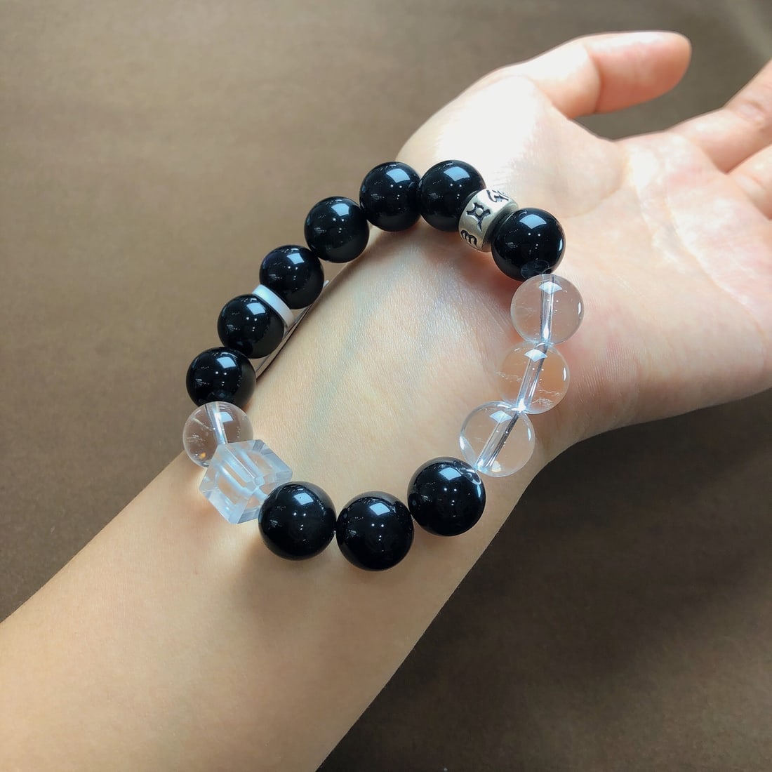 An Exquisite Crystal Obsidian Bracelets - 4