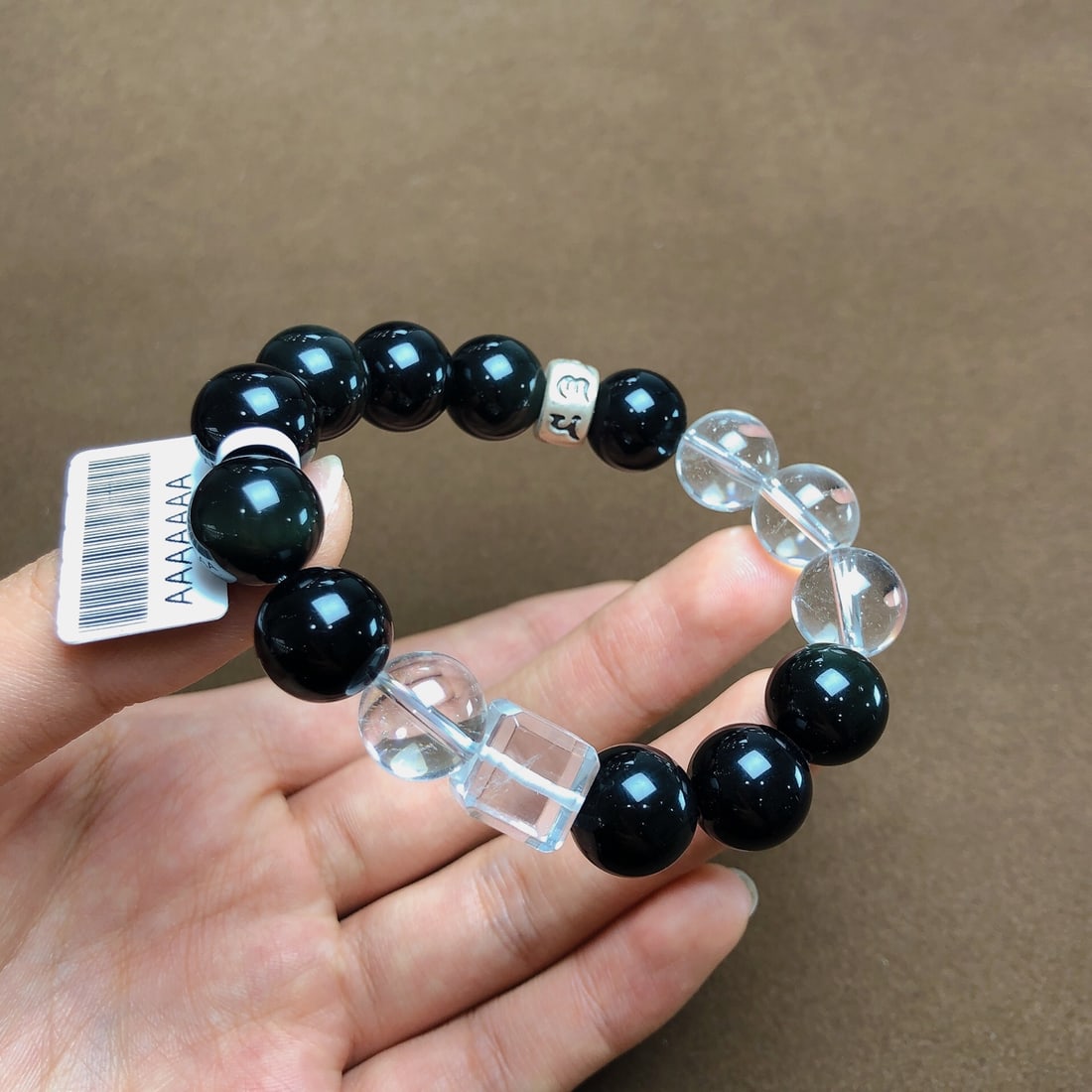 An Exquisite Crystal Obsidian Bracelets - 5